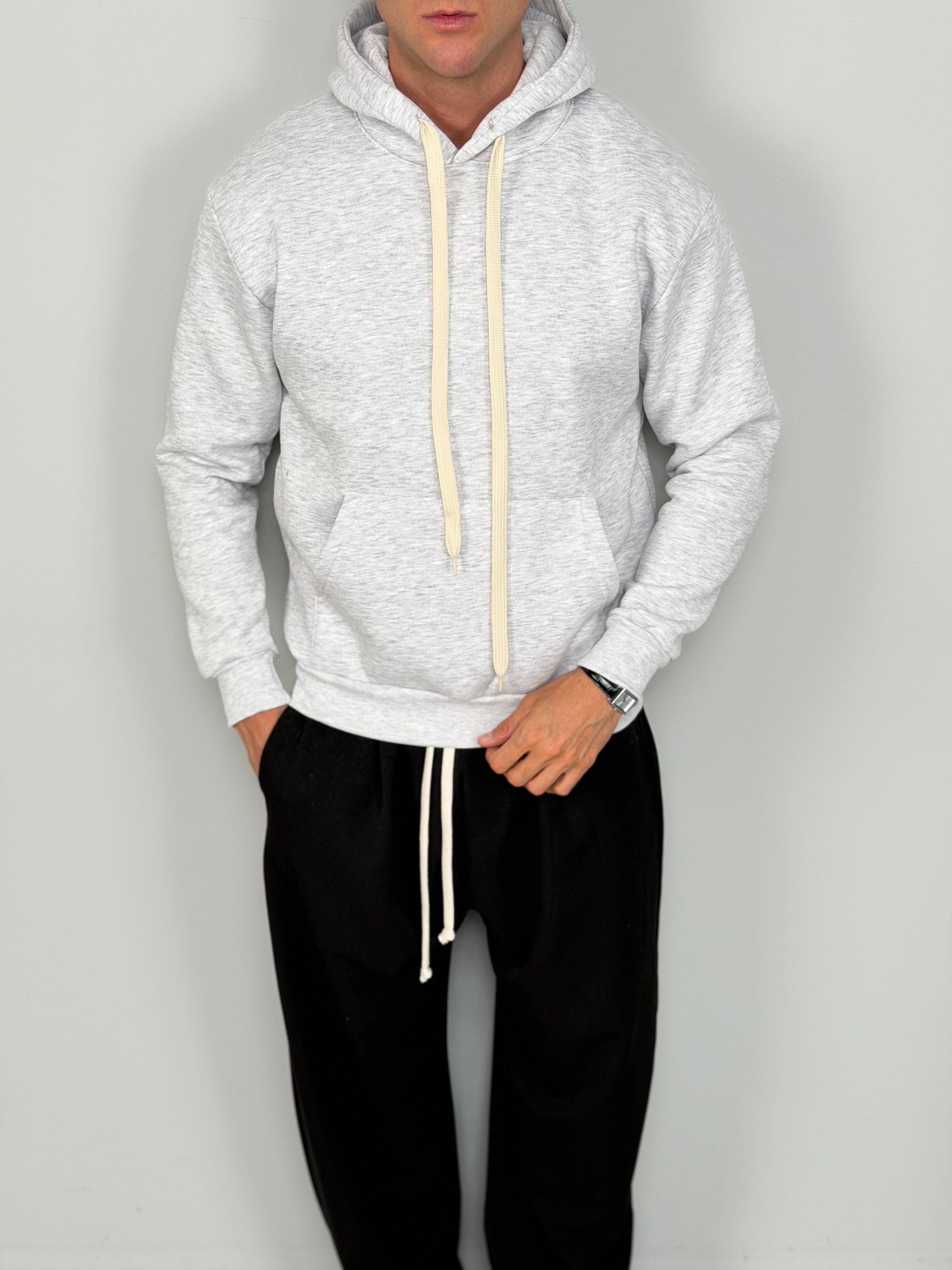 Basic-Sweatshirt aus Fleece