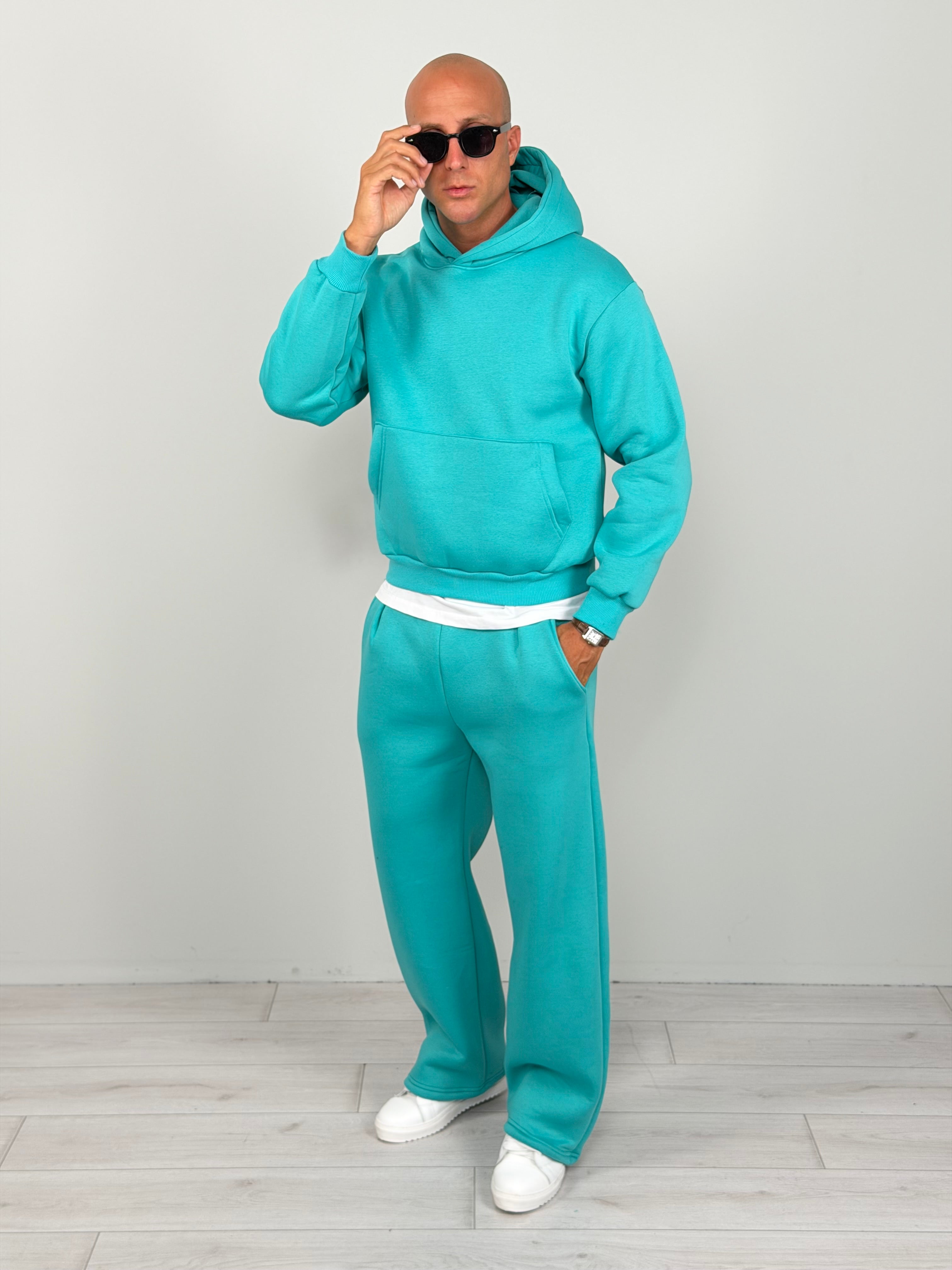 BOXY FIT SWEATSHIRT TRACKSUIT