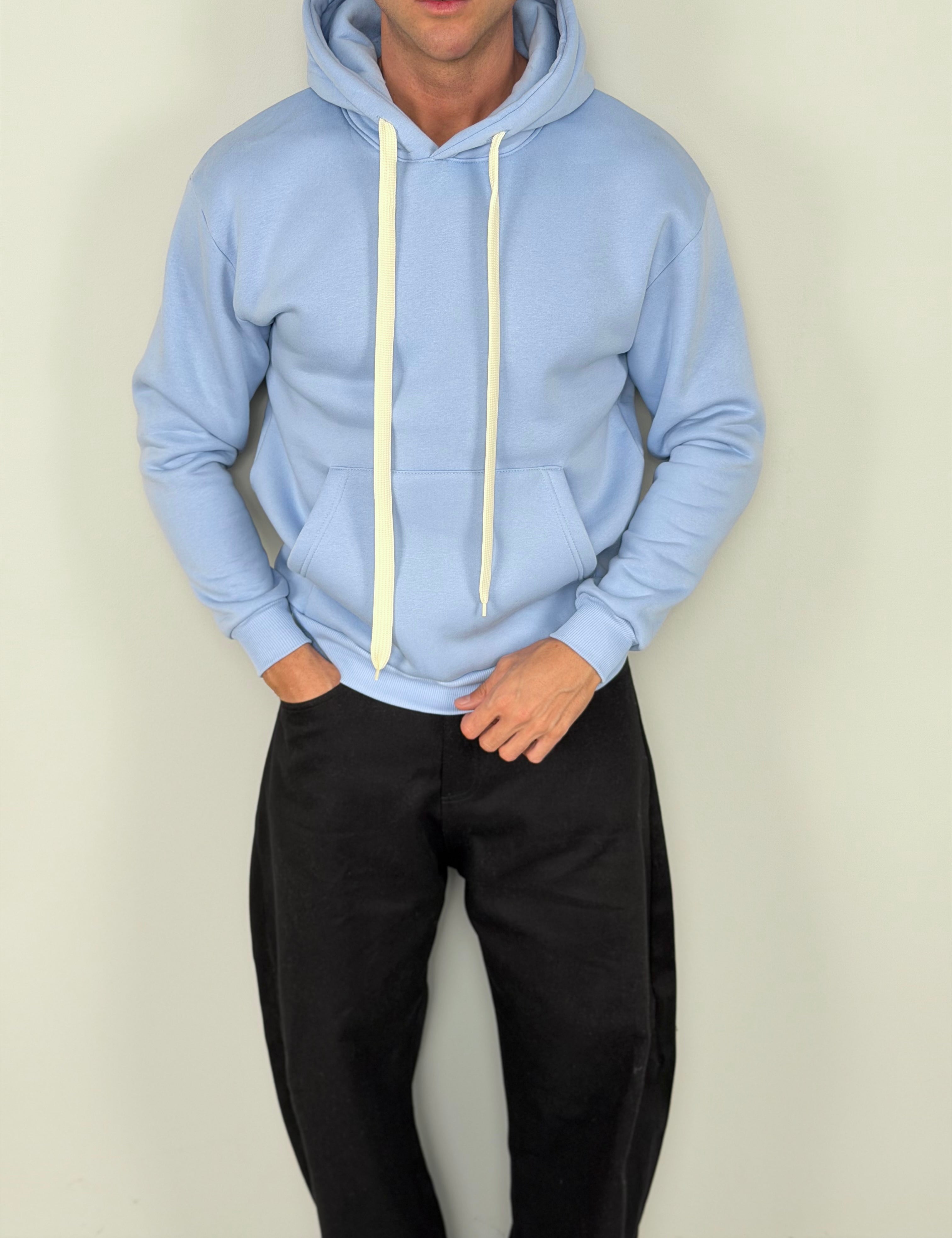 Basic-Sweatshirt aus Fleece