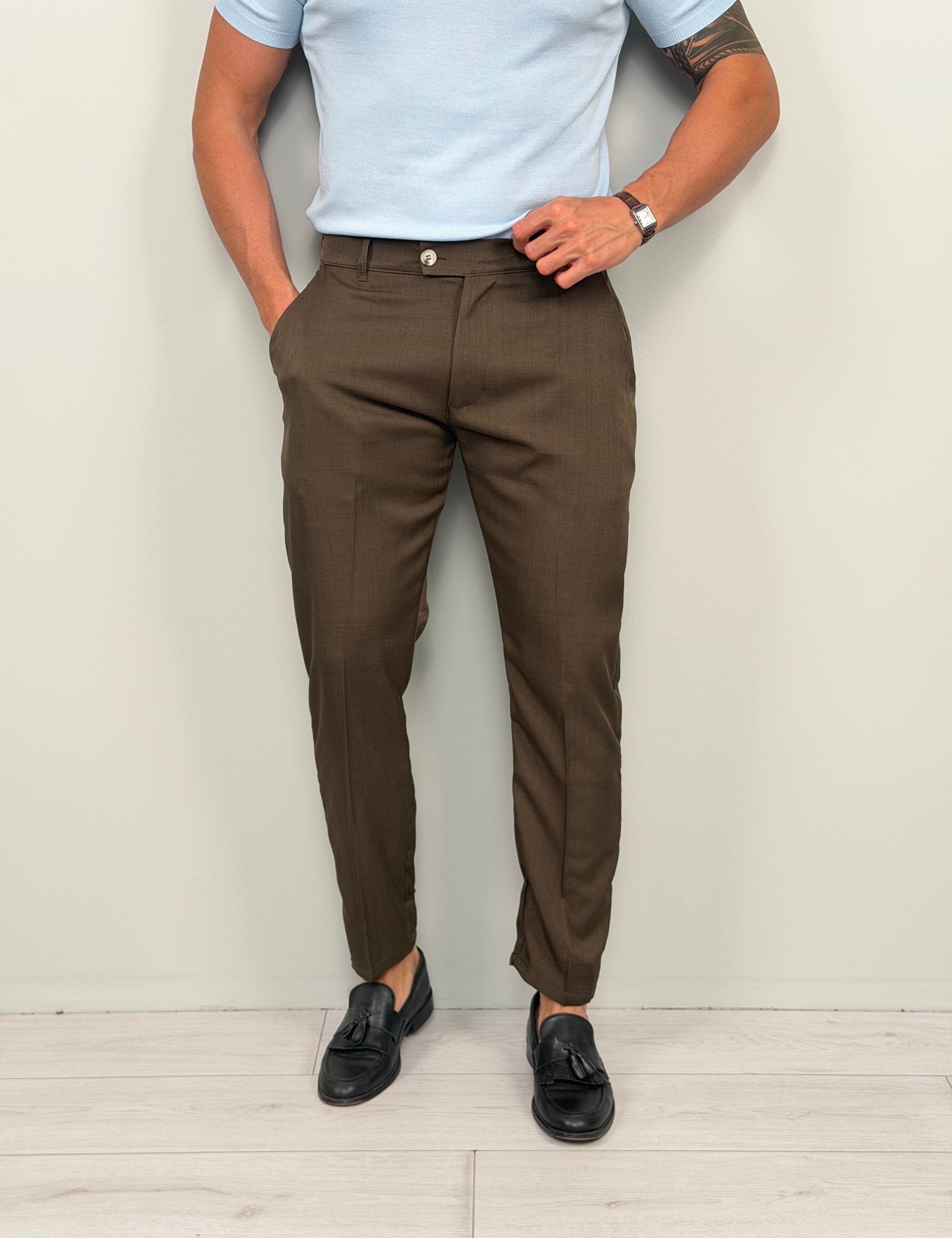 PANTALONE MOD CAPRI FIAMMATO