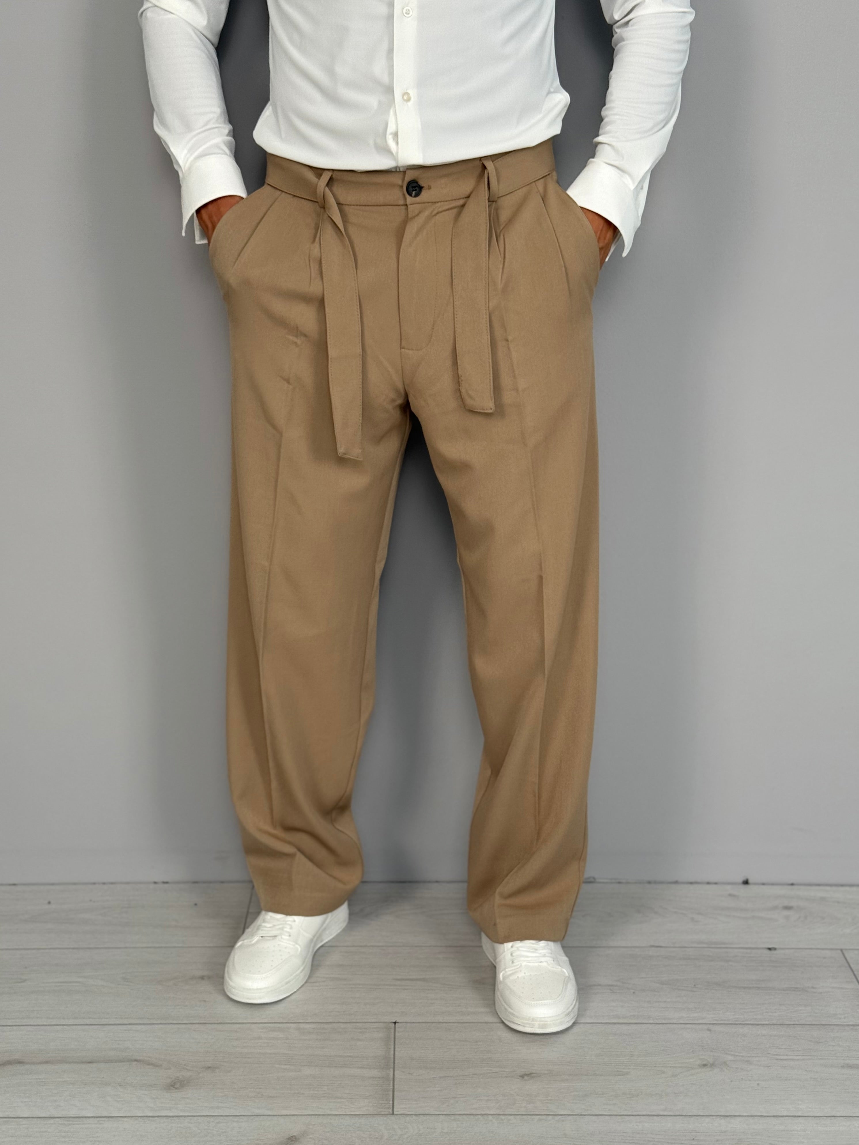 PANTALONE ELEGANT AMPIO PREMIUM - TASCHE DIETRO