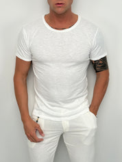 T-SHIRT COTONE FIAMMATO