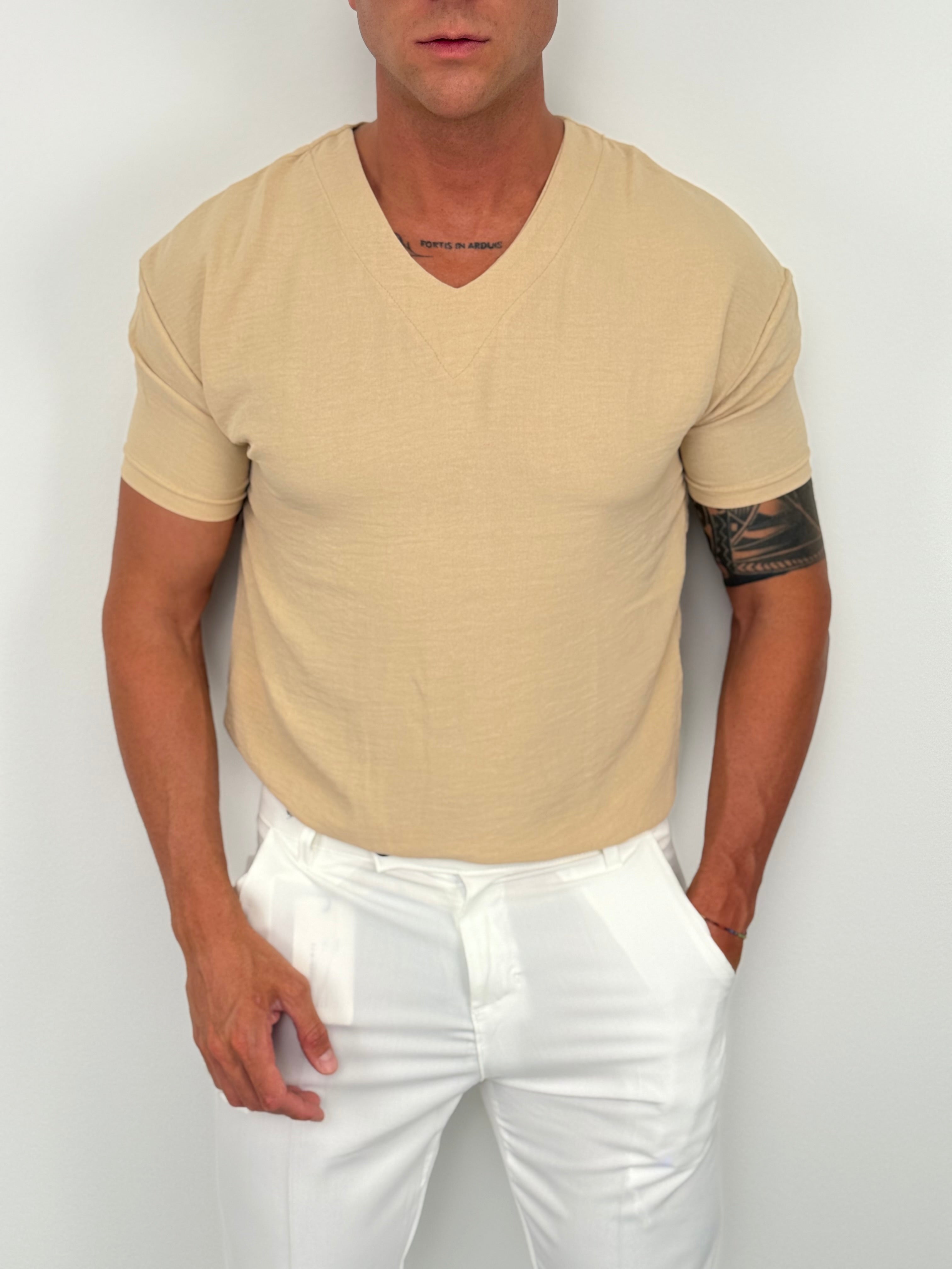 T-SHIRT AMBURGO FIAMMATA - Tg. S / L Colore Rosso