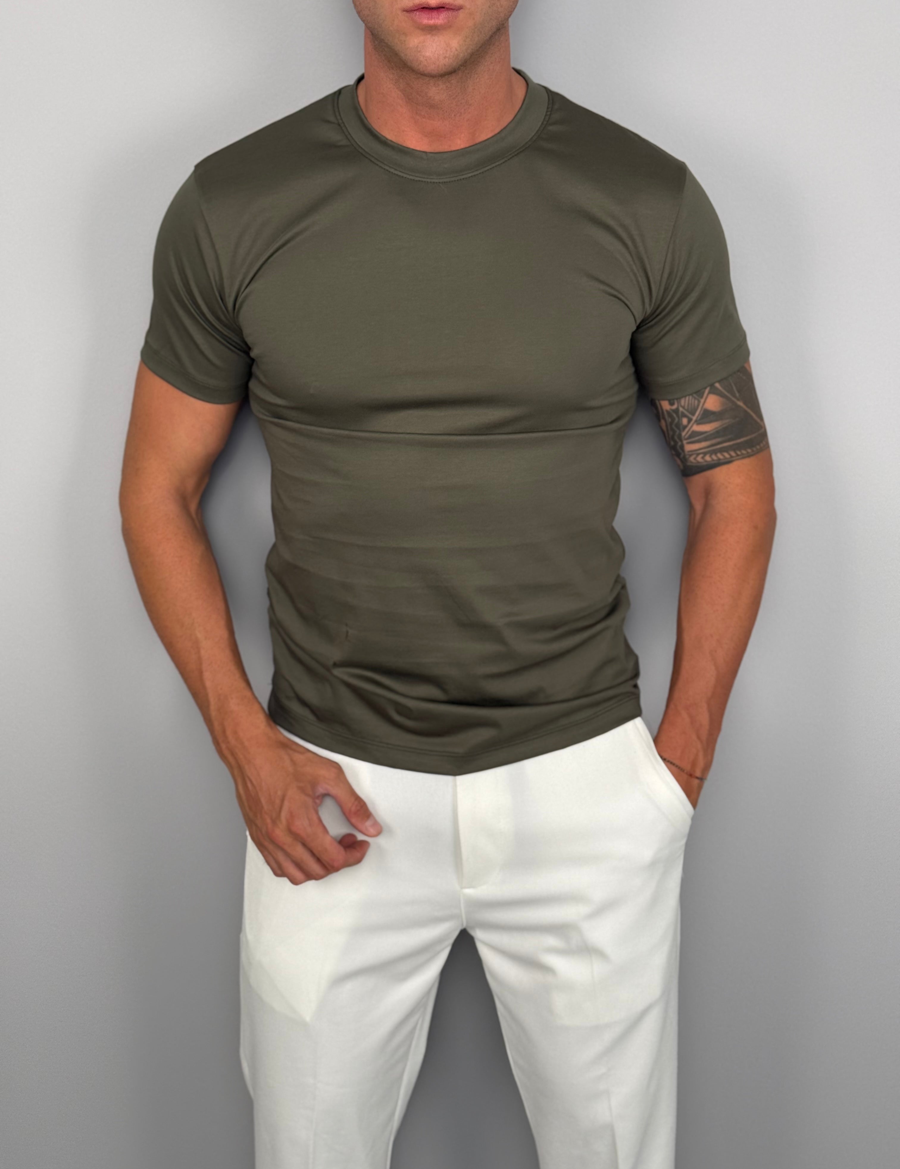 T-SHIRT FILO DI SCOZIA