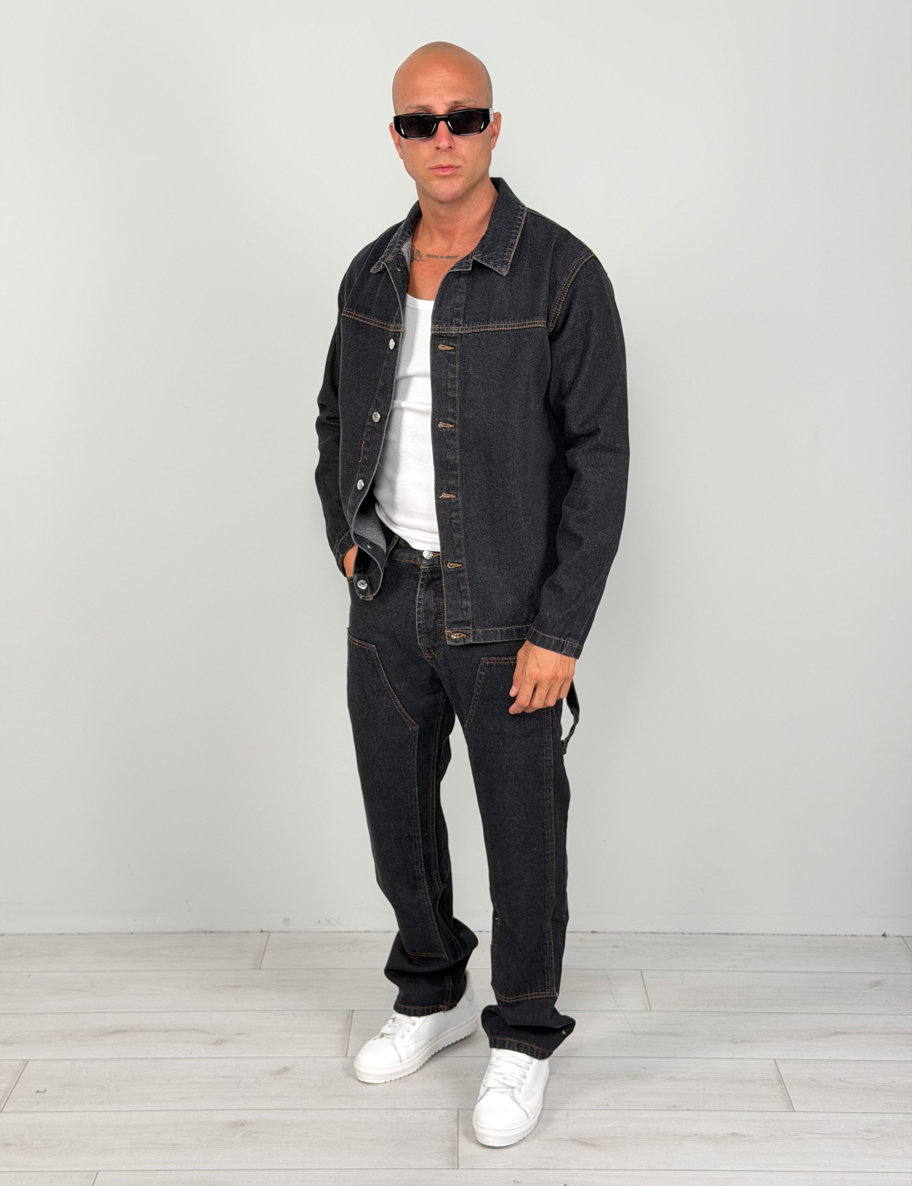 ENSEMBLE EN JEAN HOUSTON