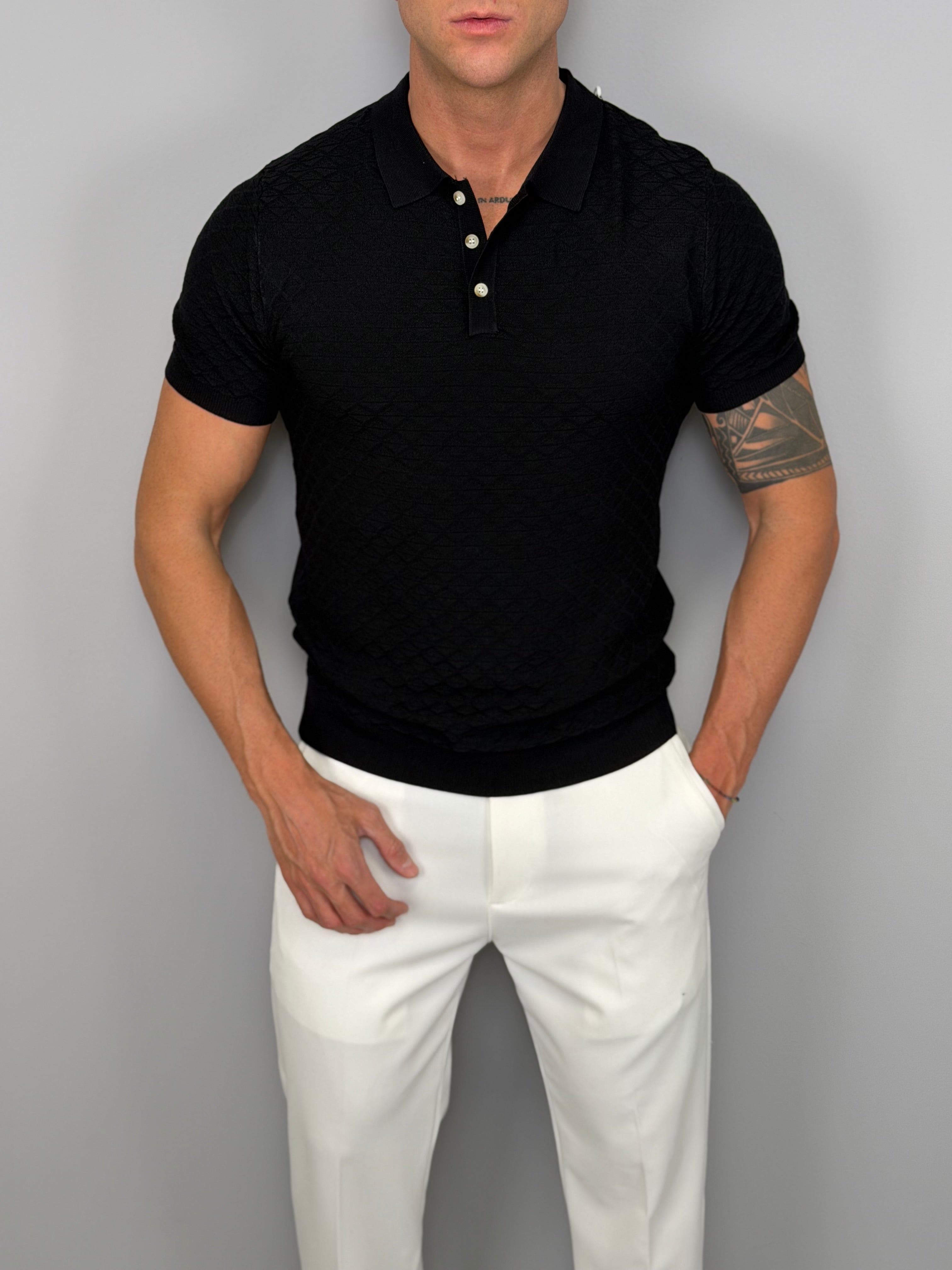 POLO LIMPIO DE ALGODÓN FINO