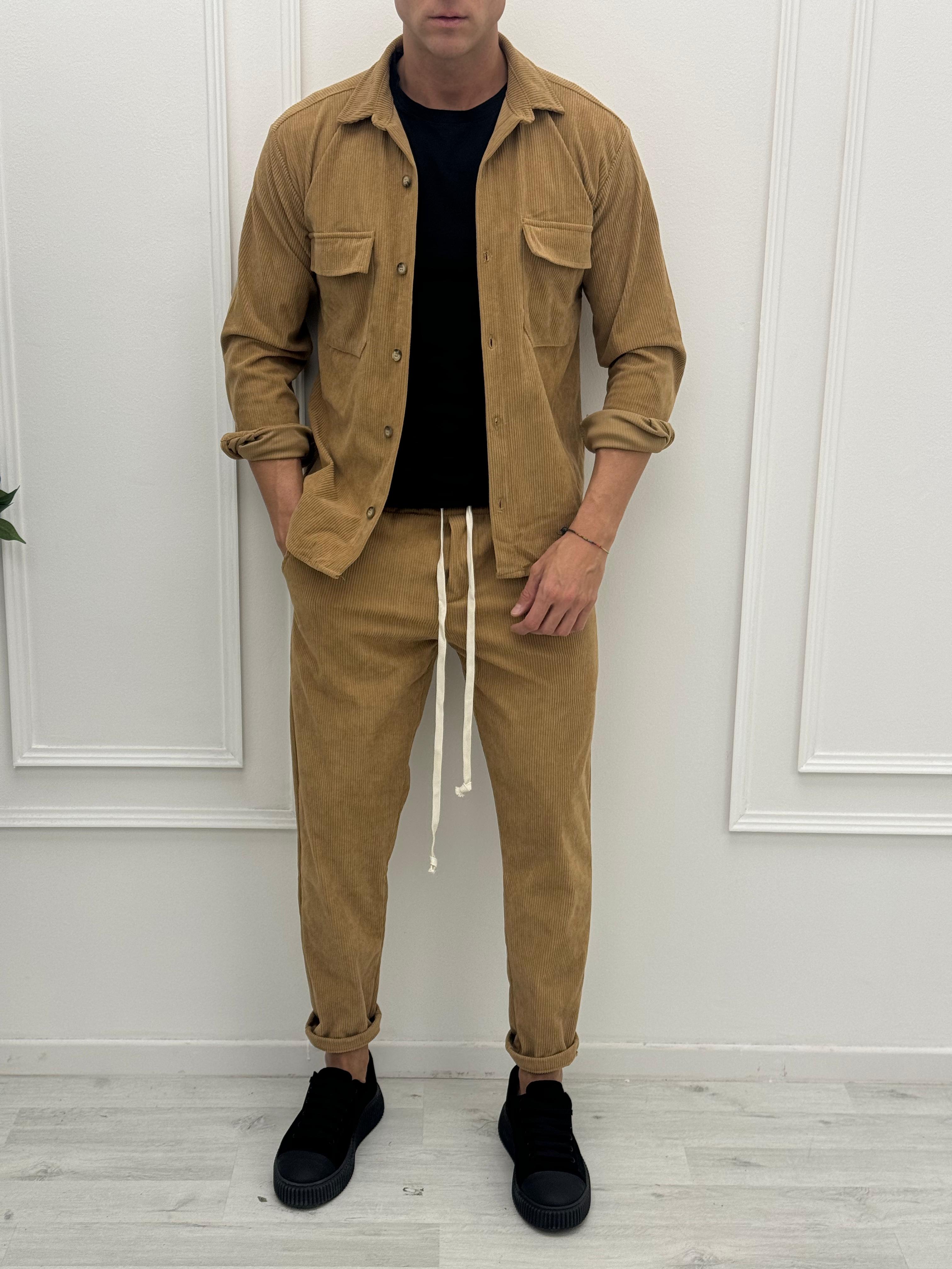 COORDINATO BOSTON VELLUTO