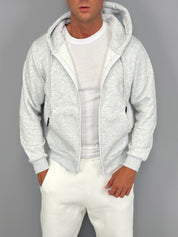 FELPA ZIP ROUNDLACE FELPATA