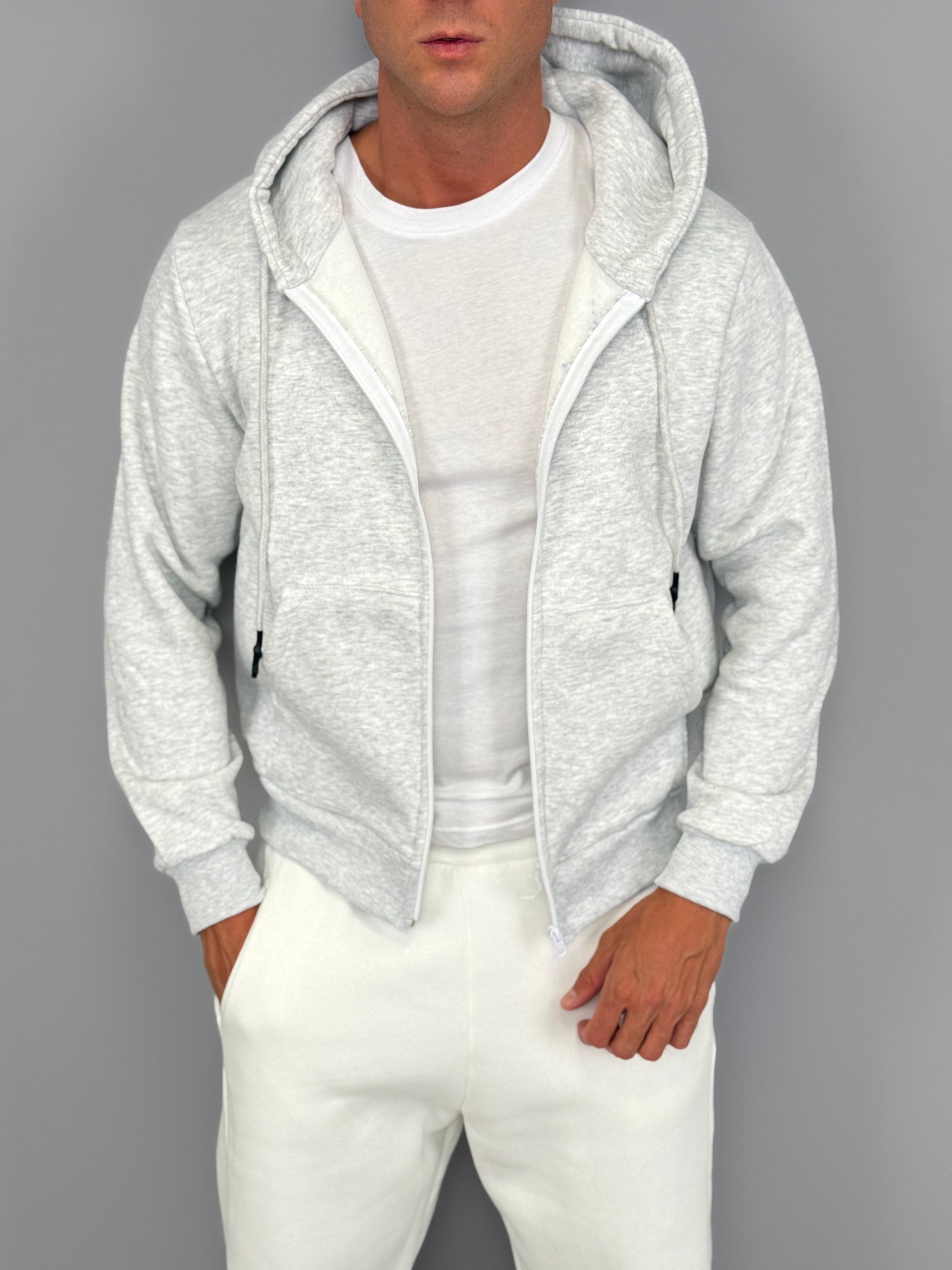 FELPA ZIP ROUNDLACE FELPATA