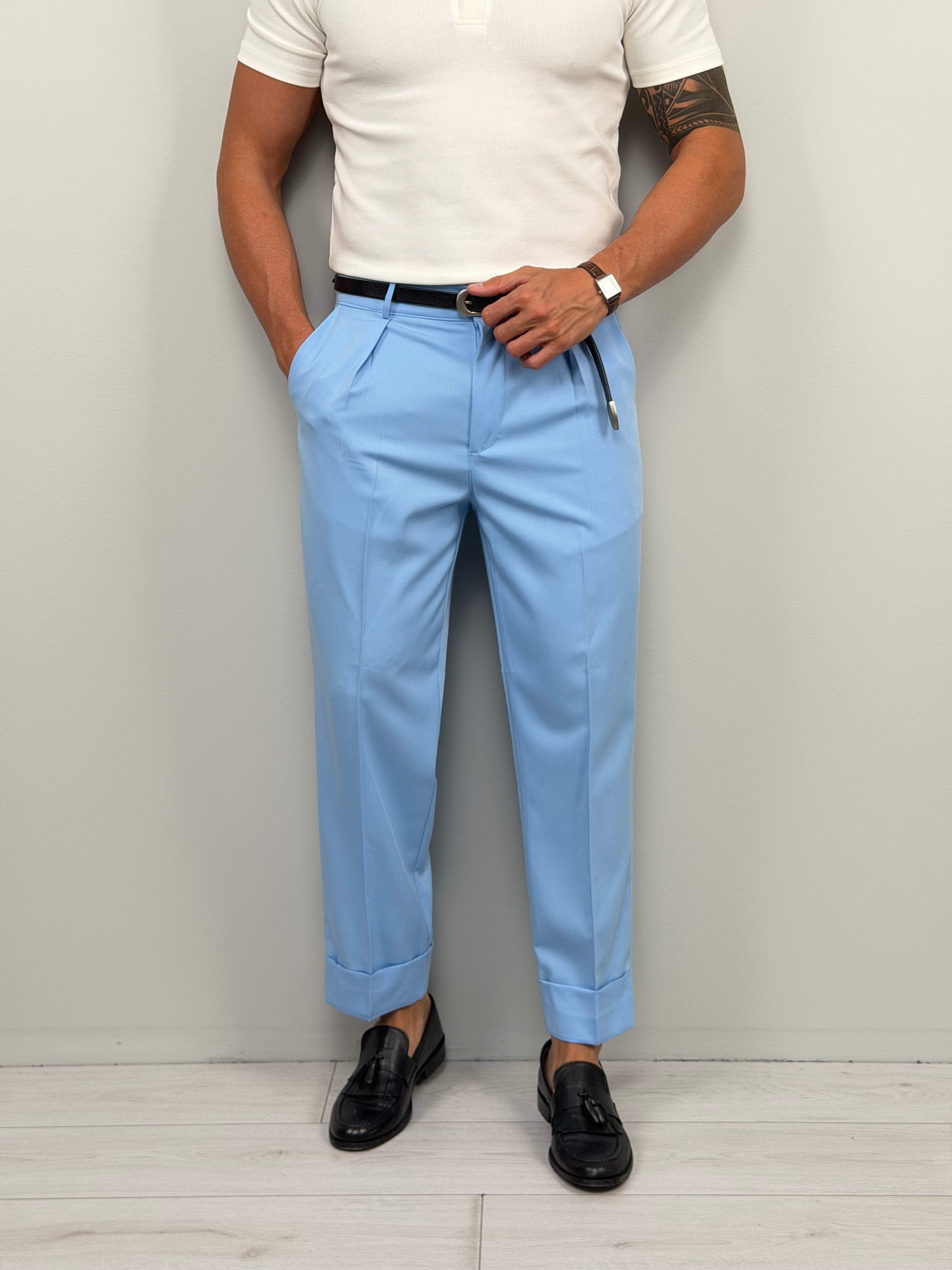 PANTALONE SOFT - TASCHE DIETRO