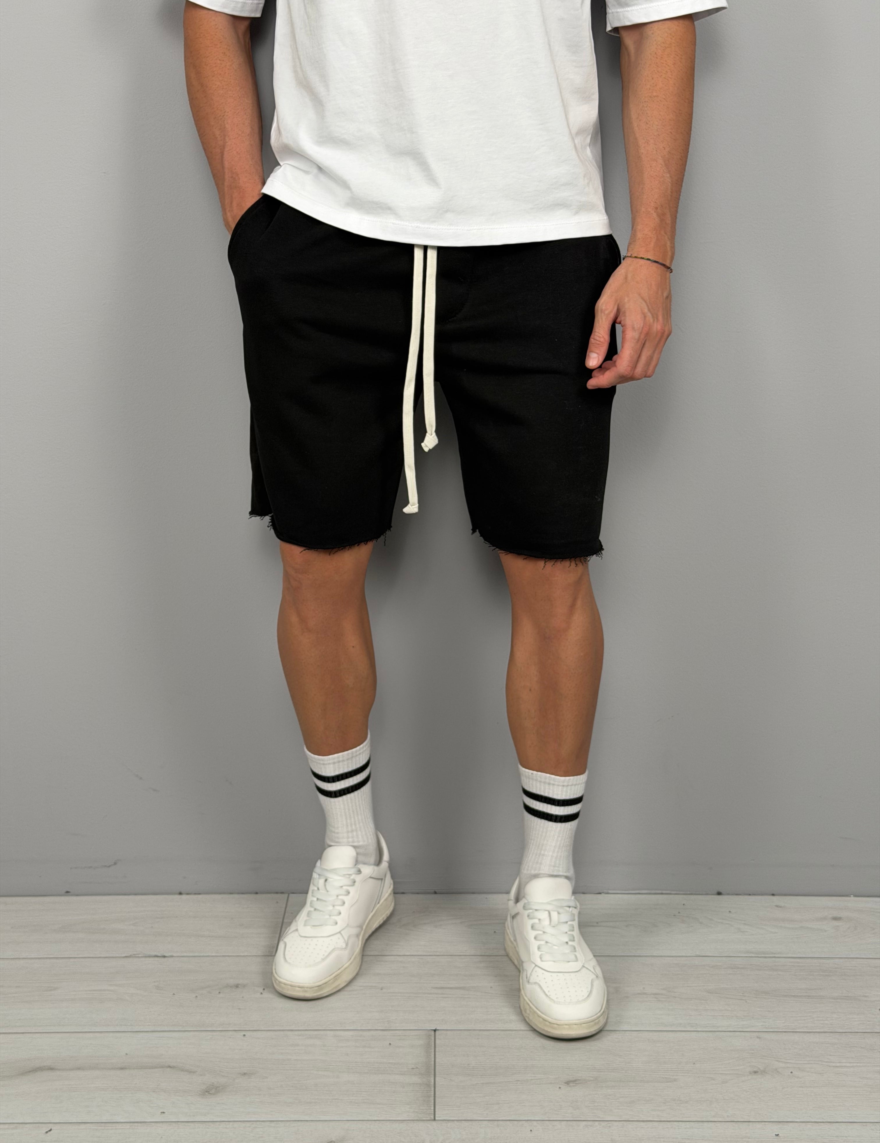 BERMUDA COTONE TAGLIO VIVO