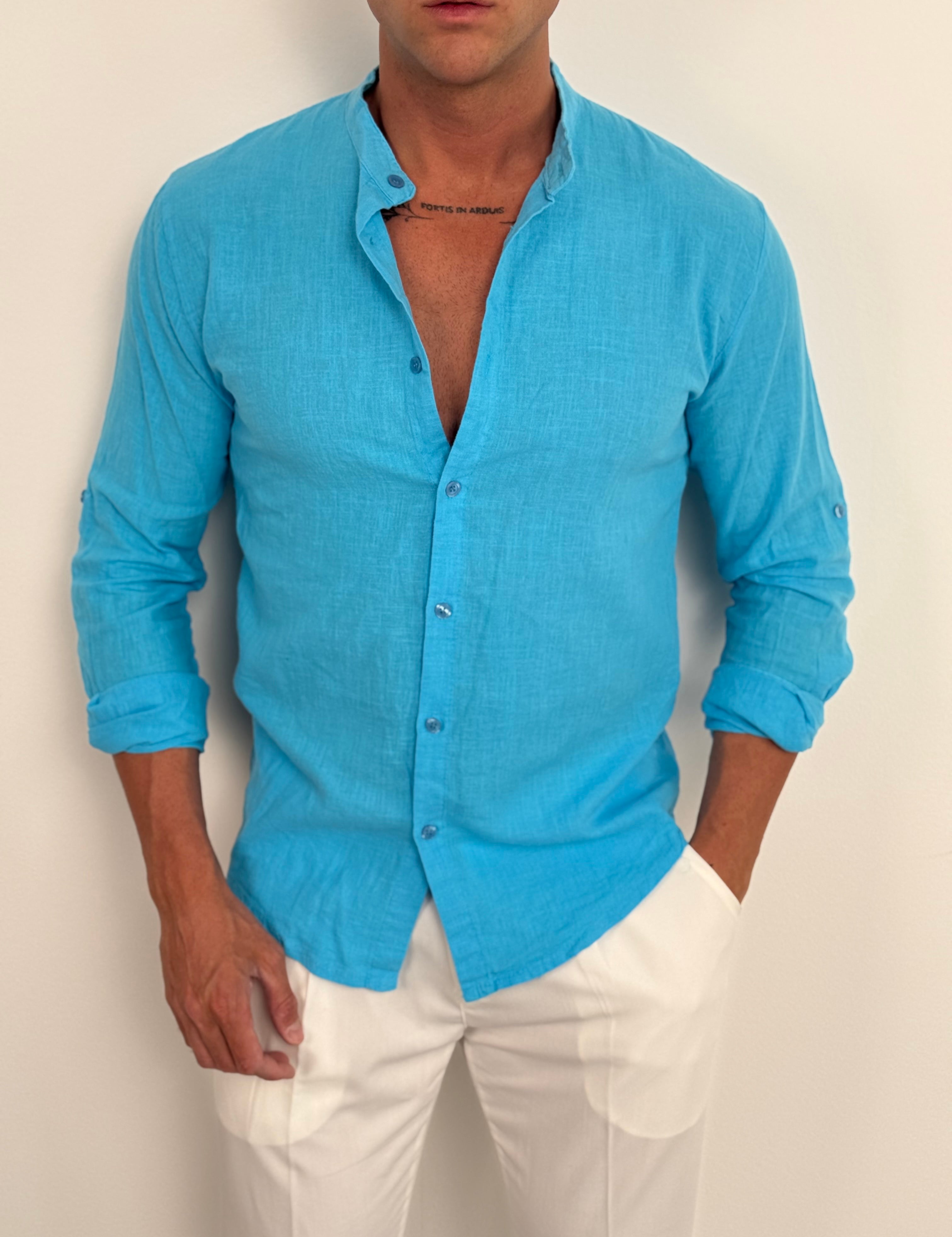 CAMICIA LINO COREANA