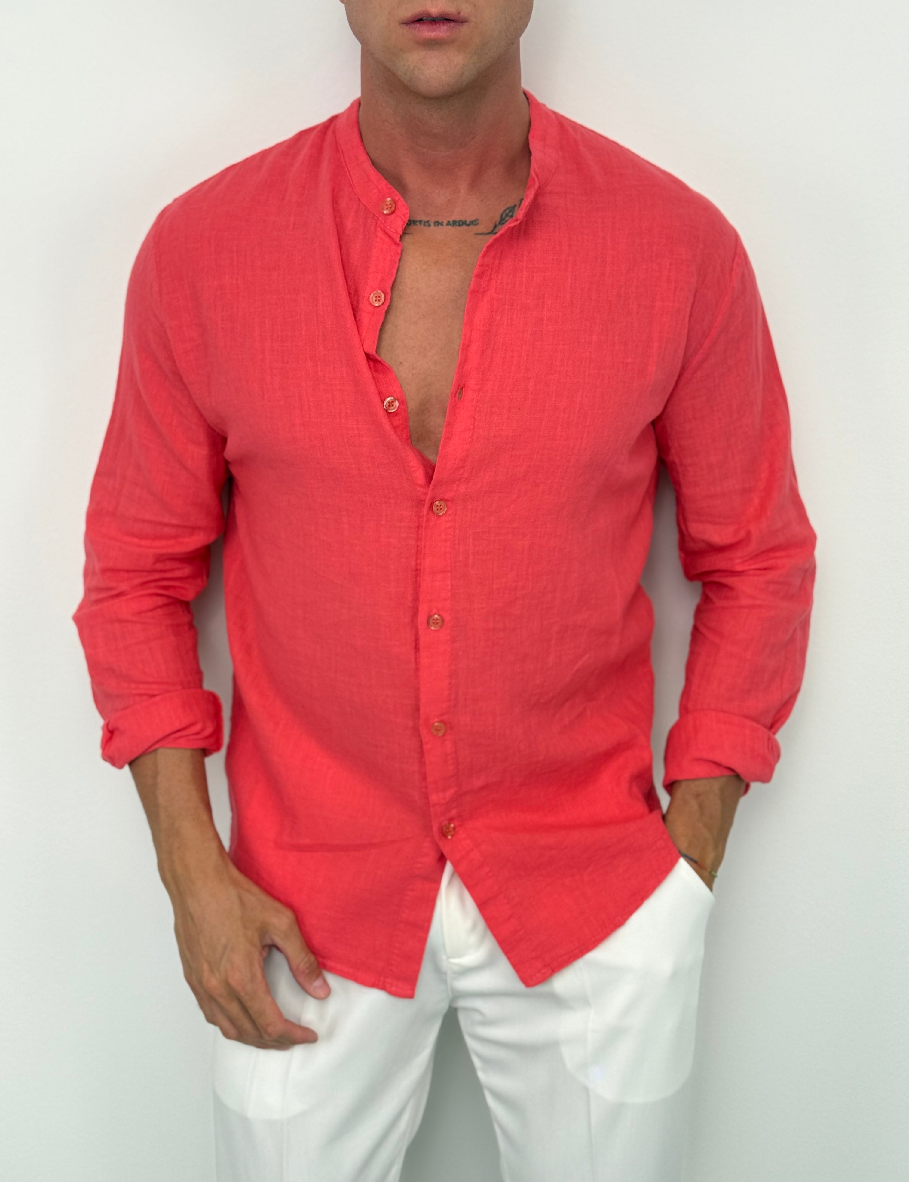 CAMICIA LINO COREANA