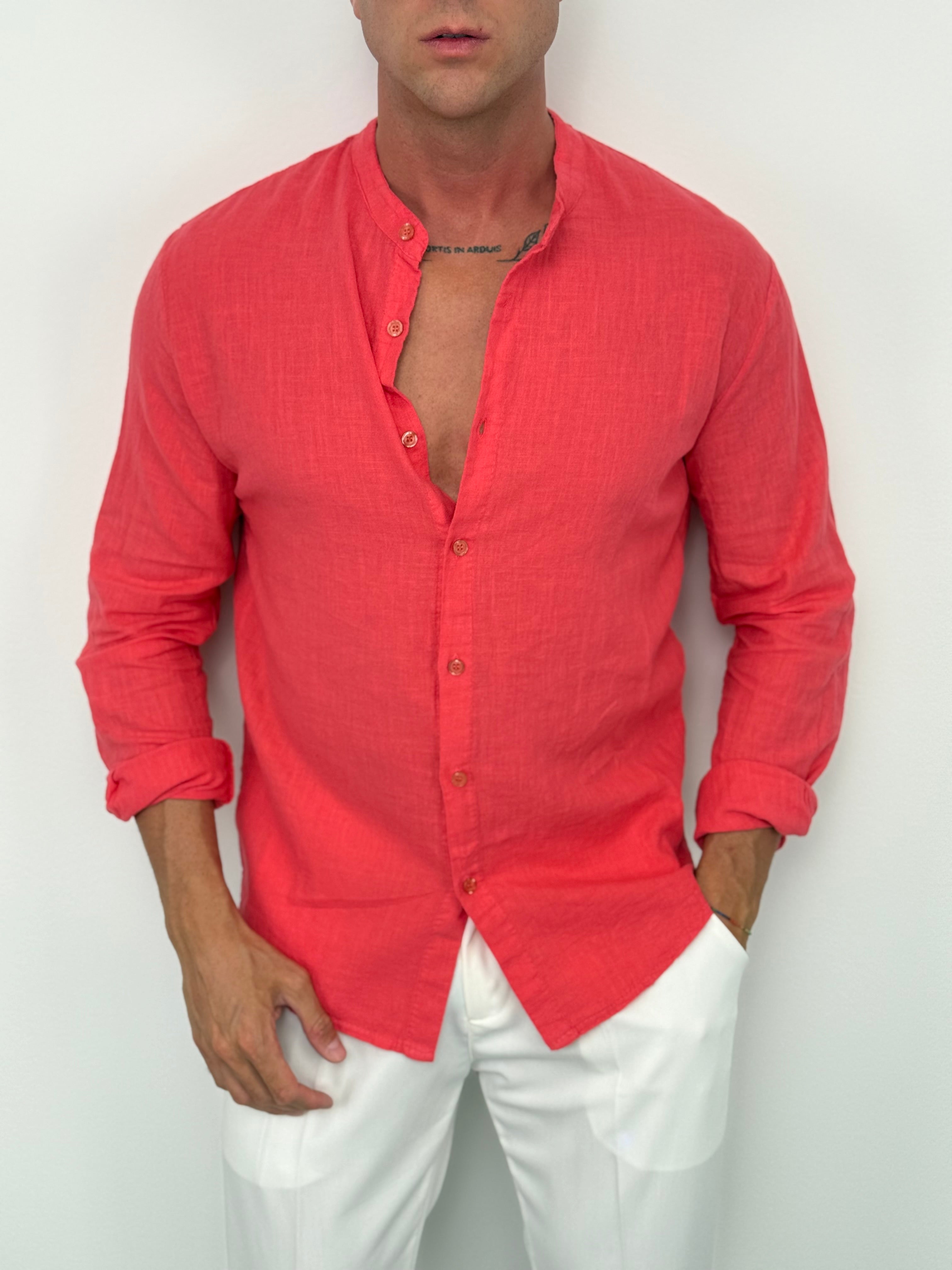 CAMICIA LINO COREANA