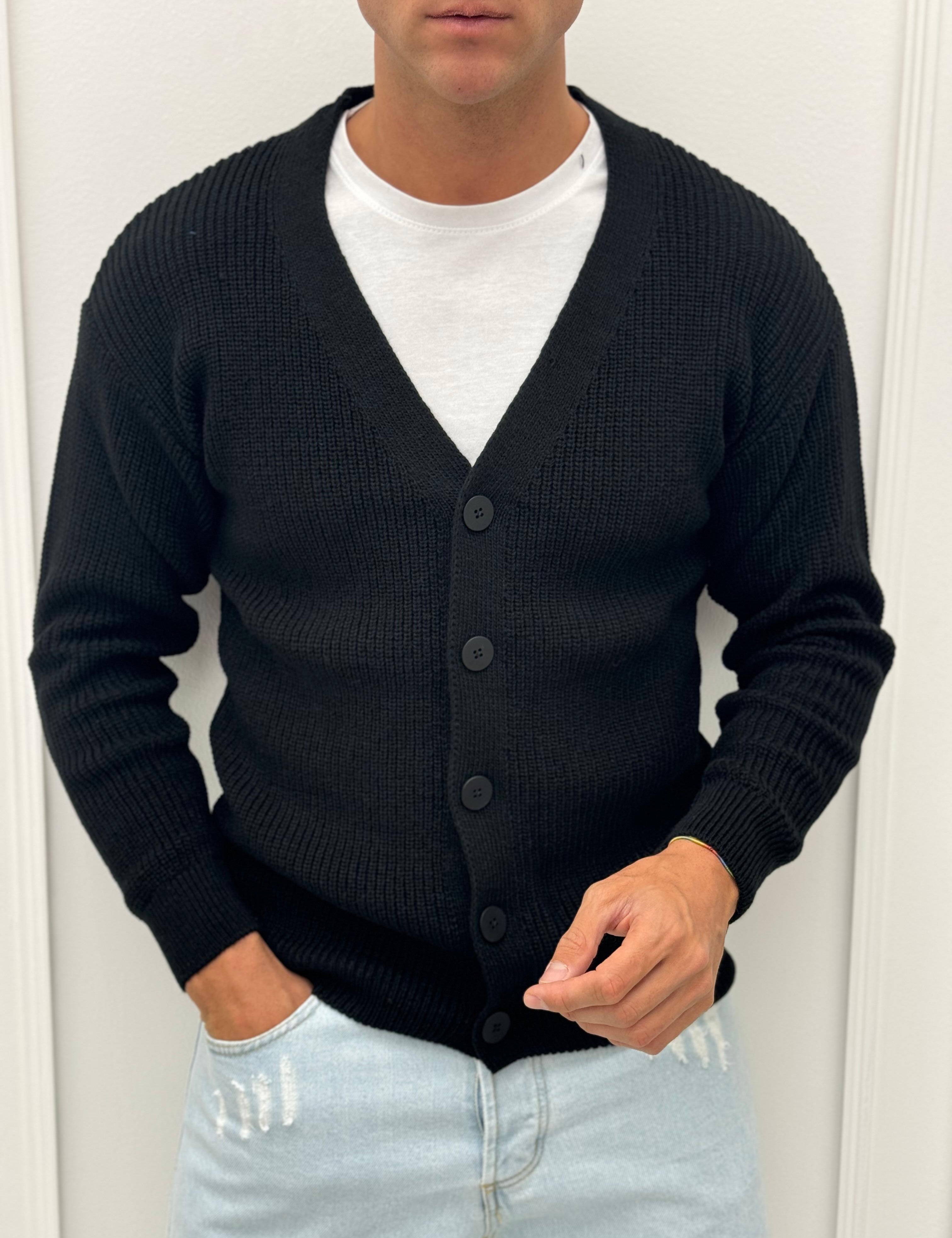 CARDIGAN BASIC IN FILO