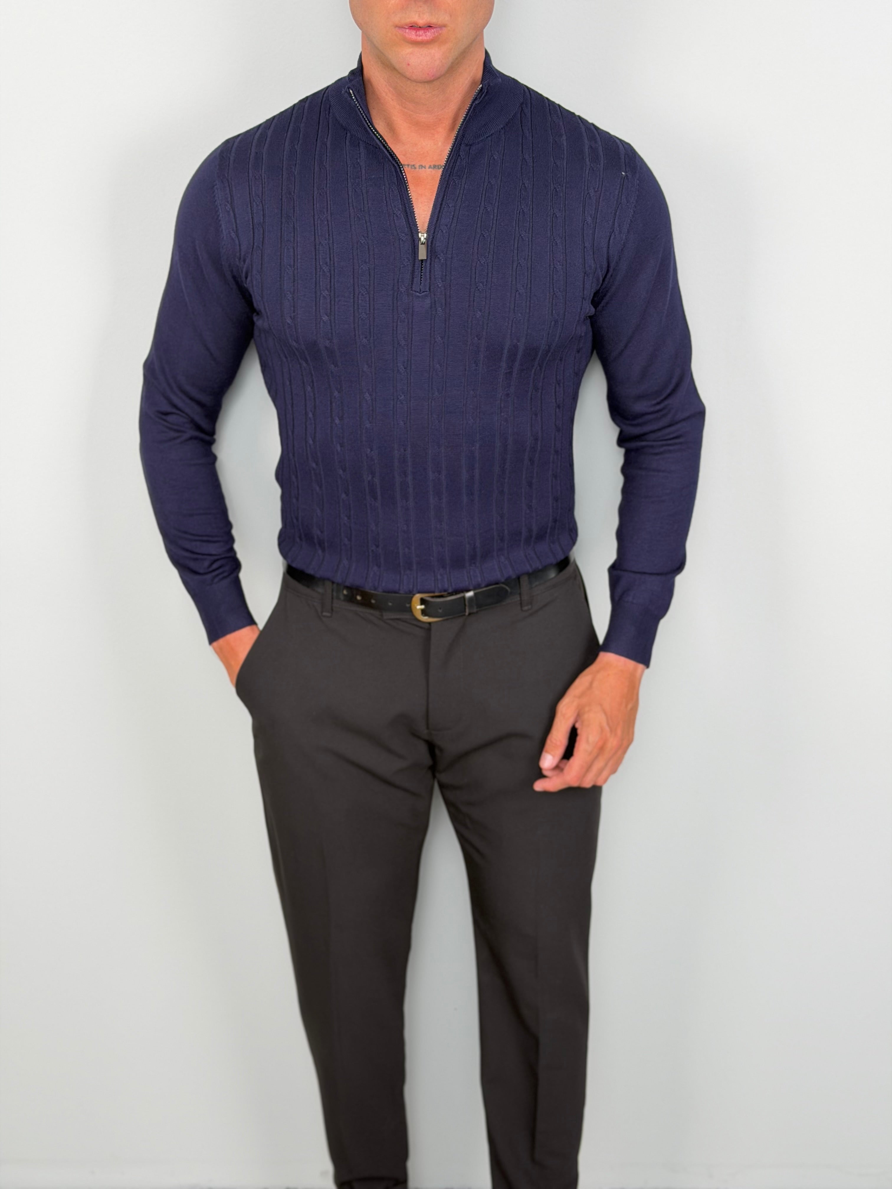 MAGLIA ZIP BELLINGHAM