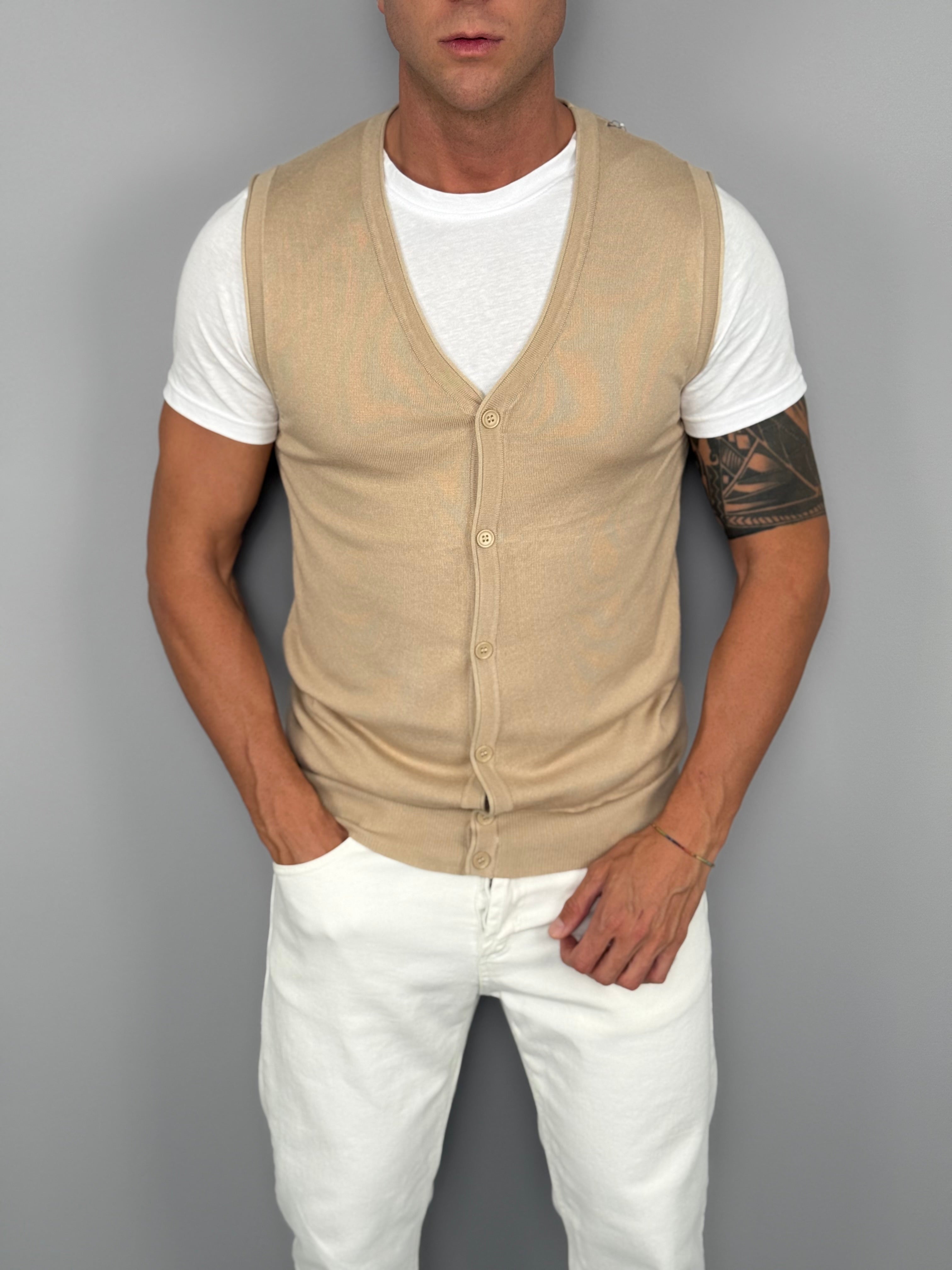 GILET A CARDIGAN