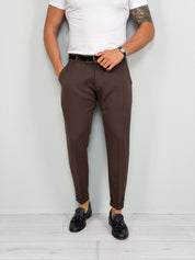 PANTALONE BUTTON MOD CAPRI - TASCHE DIETRO