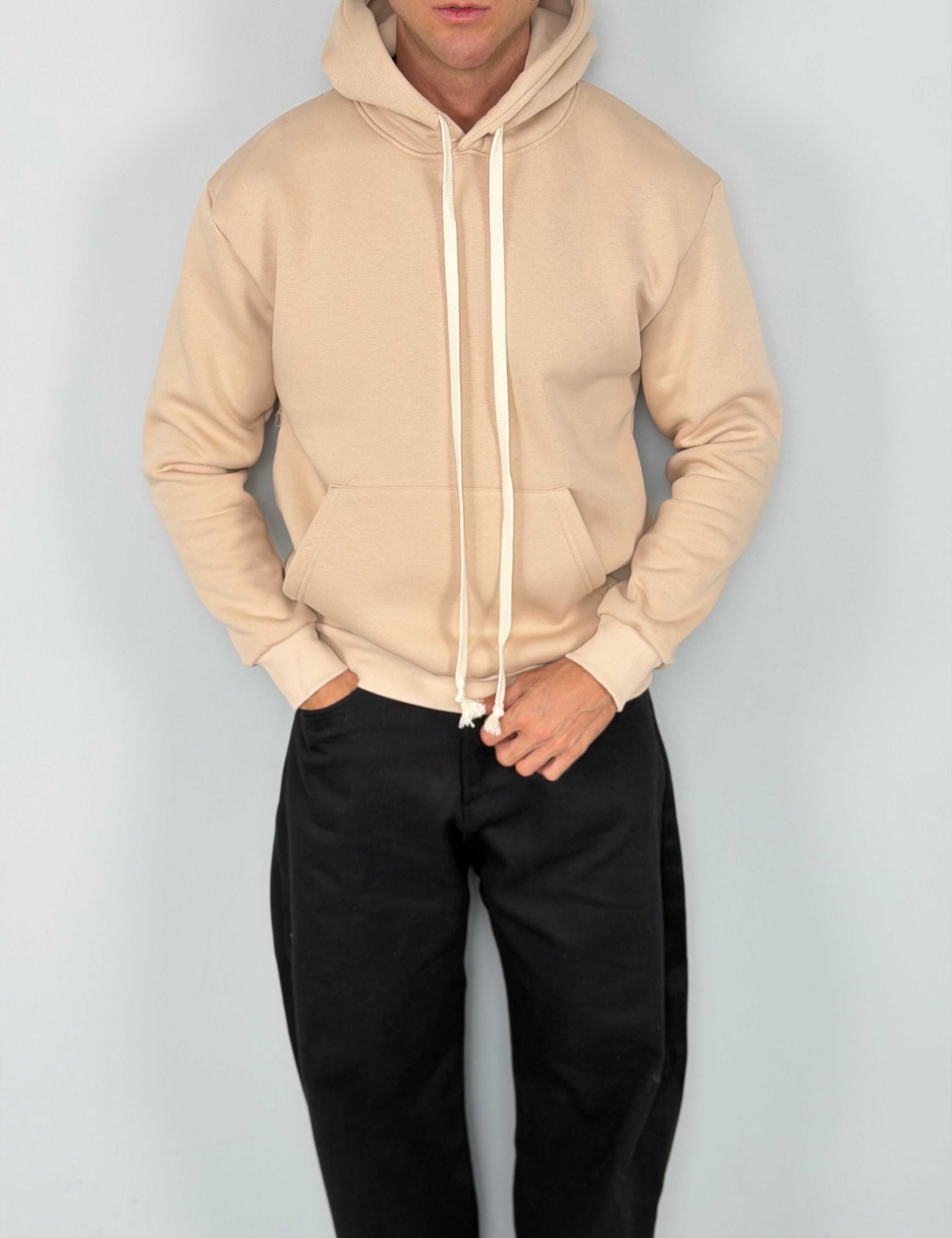 Basic-Sweatshirt aus Fleece