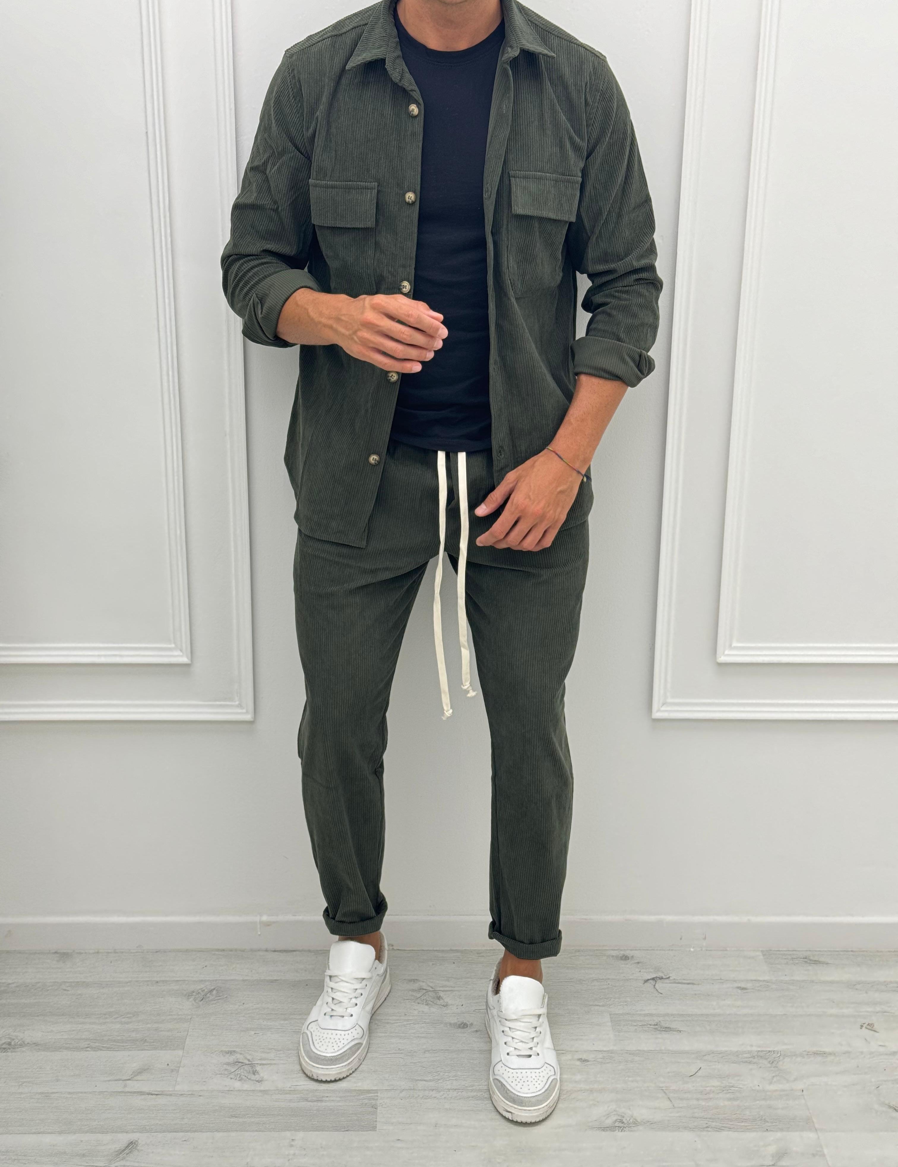 COORDINATO BOSTON VELLUTO