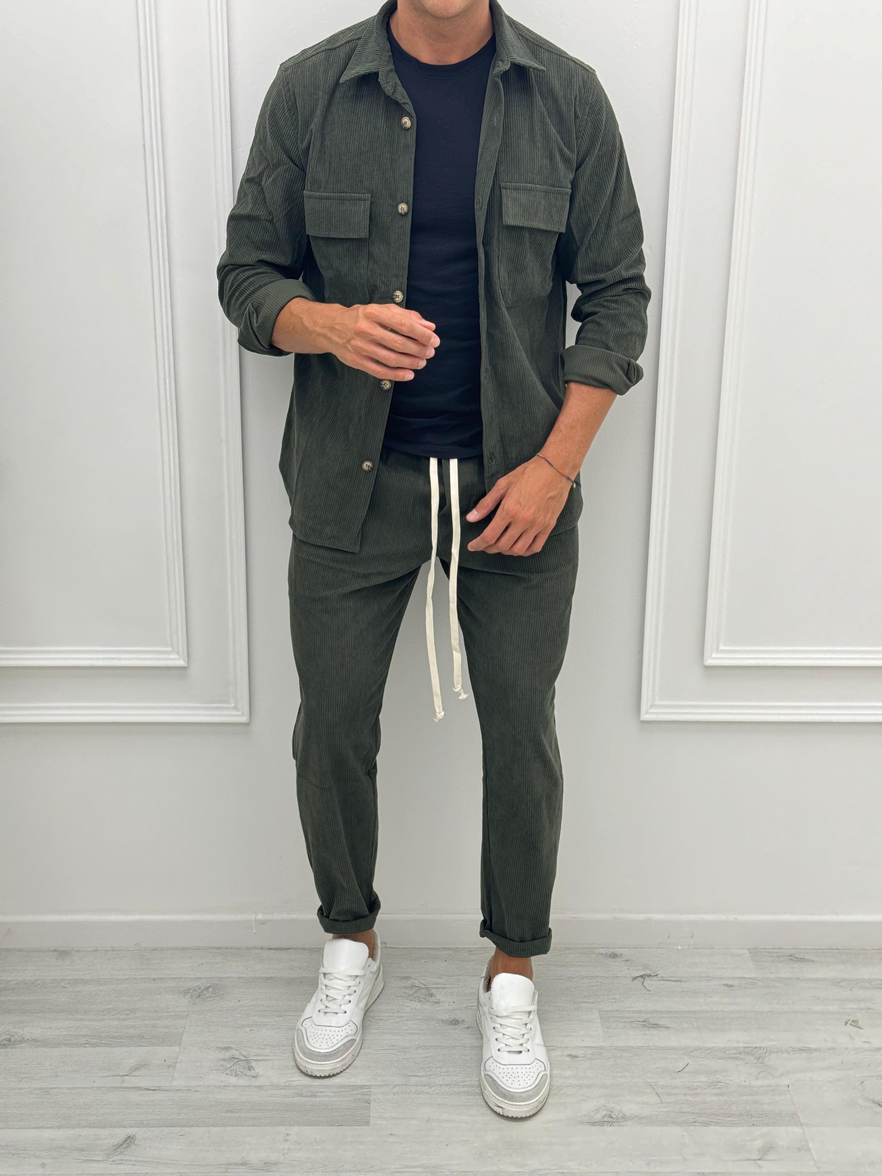 COORDINATO BOSTON VELLUTO