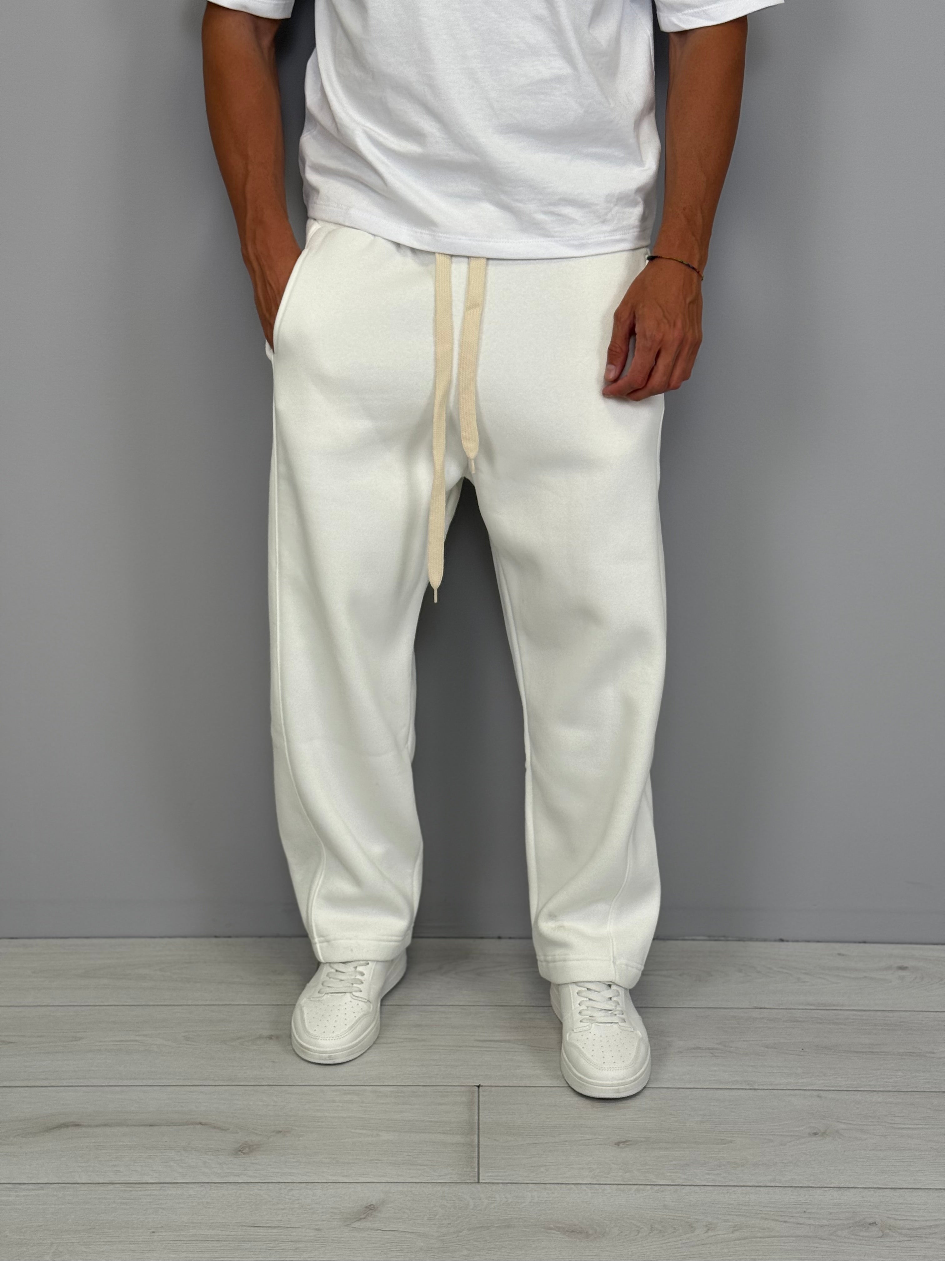 PANTALONE TUTA AMPIO RIGA FELPATO