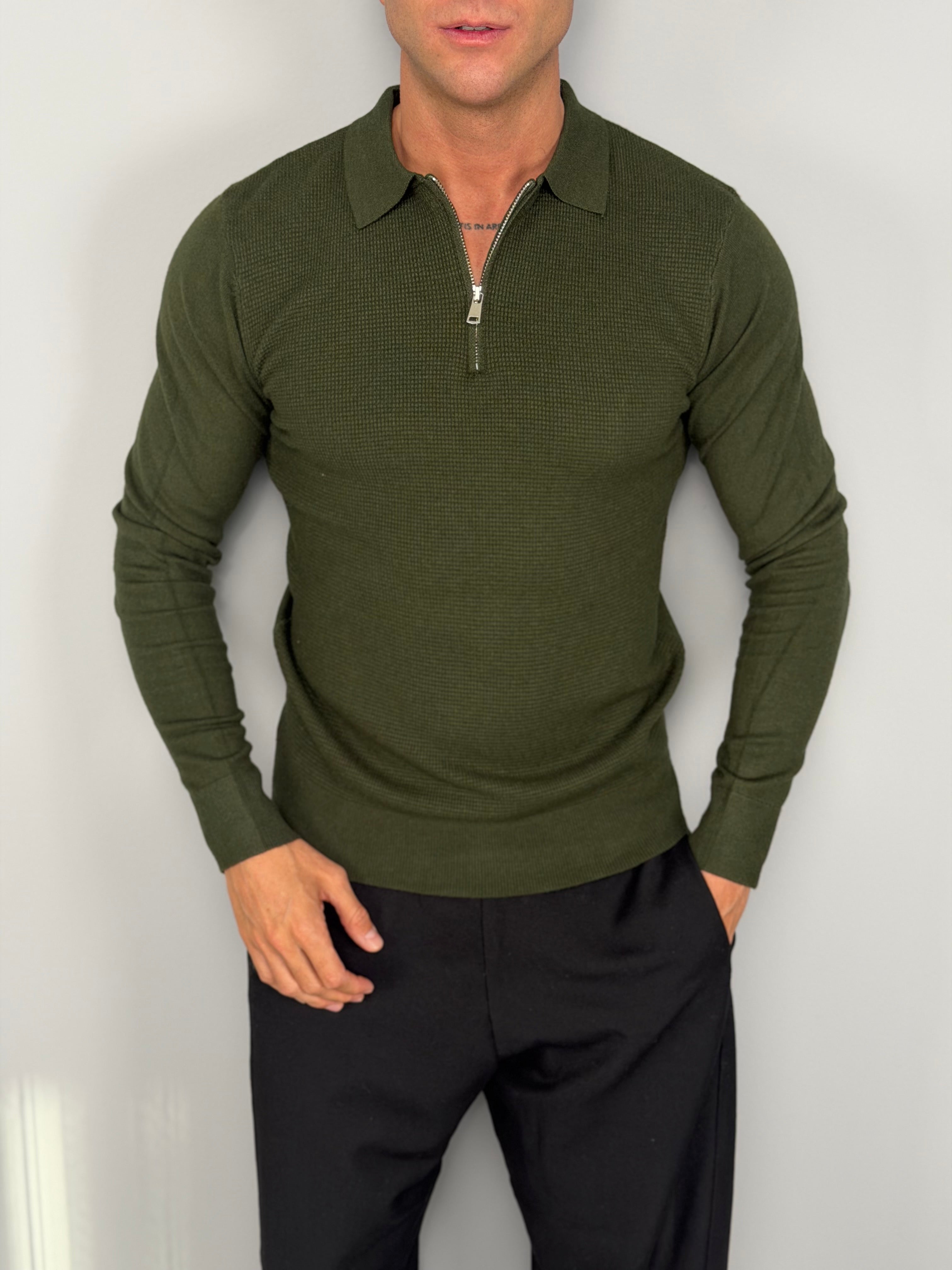 POLO CON CREMALLERA LENNON MAGLINA