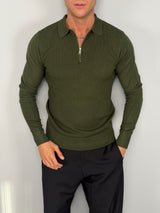 LENNON ZIP POLO SHIRT 