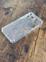 IPHONE 16PRO/16PROMAX TRANSPARENT CASE WITH REINFORCED EDGES AND CAMERA PROTECTION
