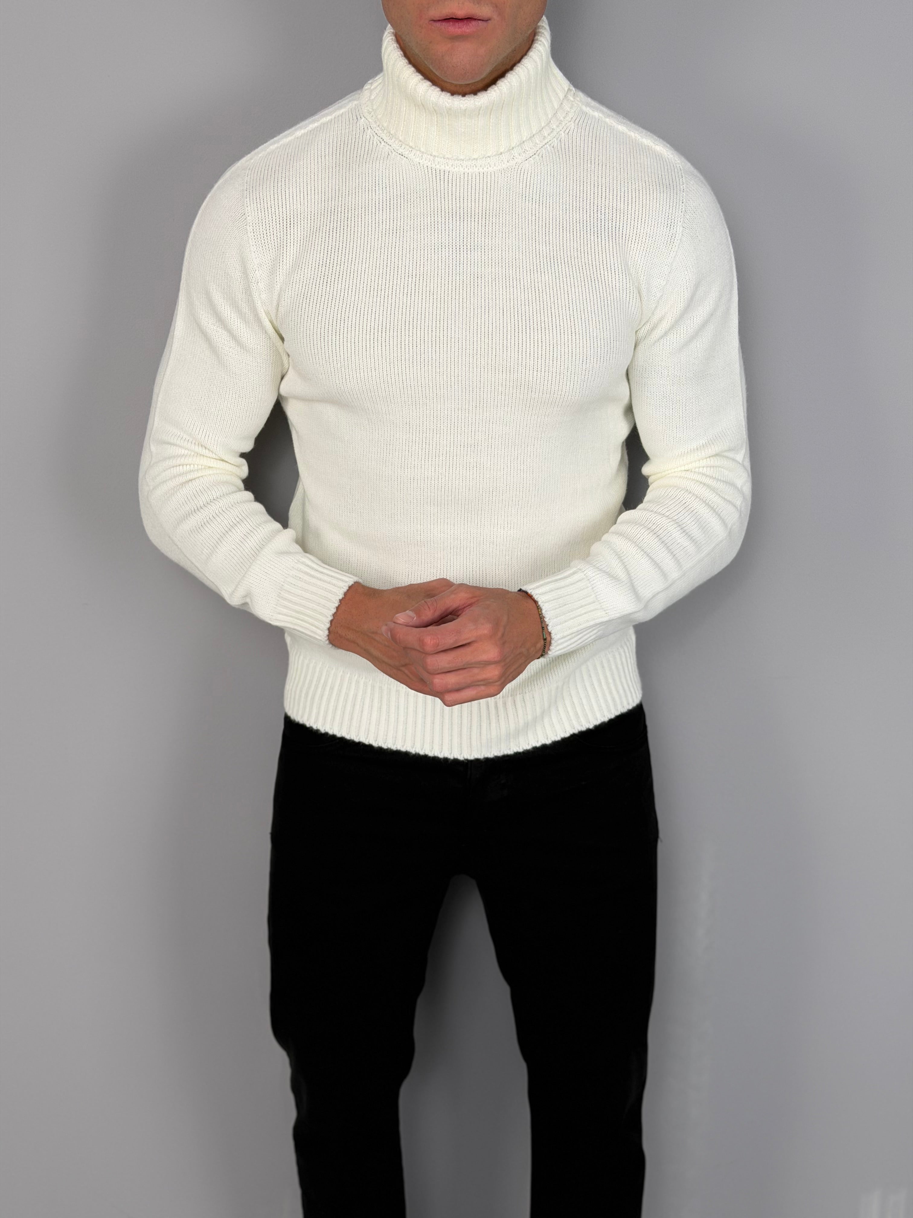 JERSEY DE CUELLO ALTO LIMÓN - Talla L Burdeos