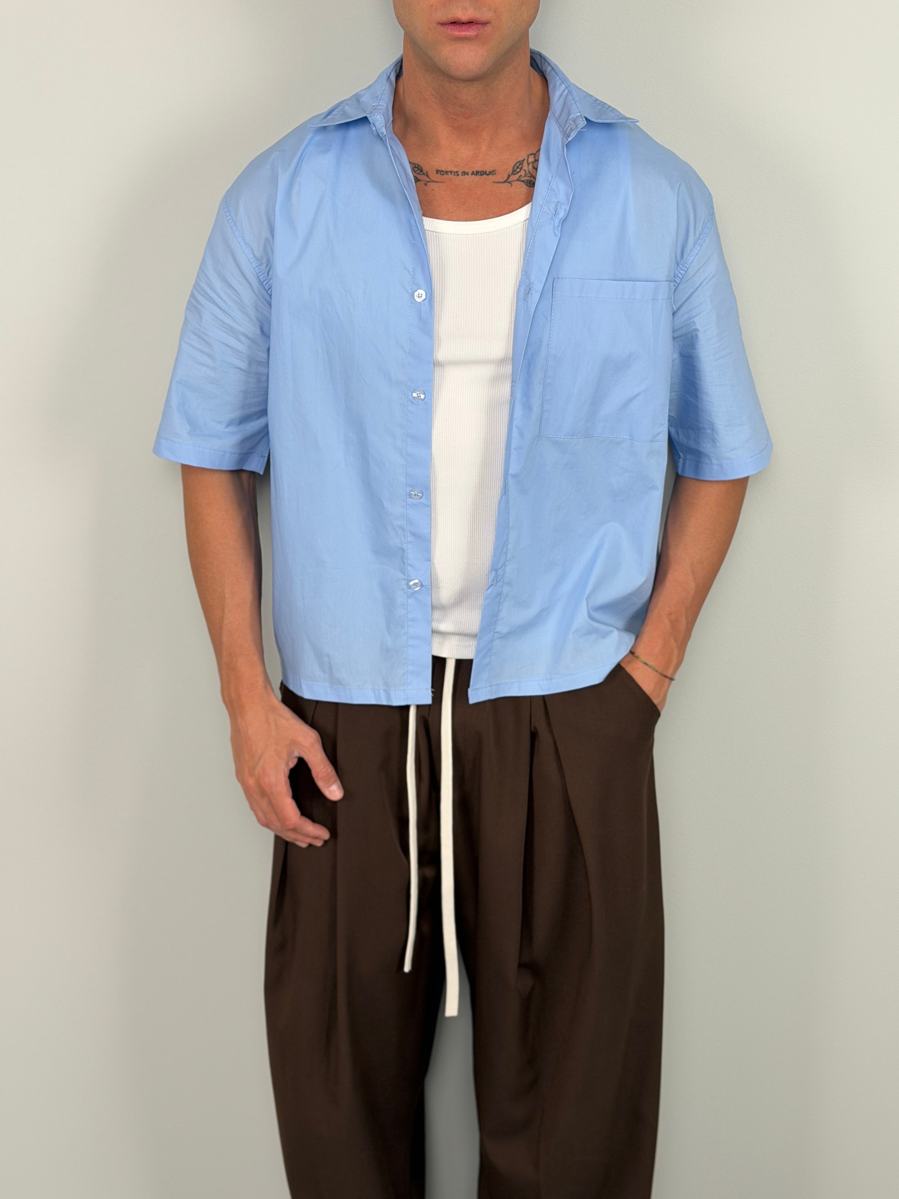 CAMICIA SAIL COTONE