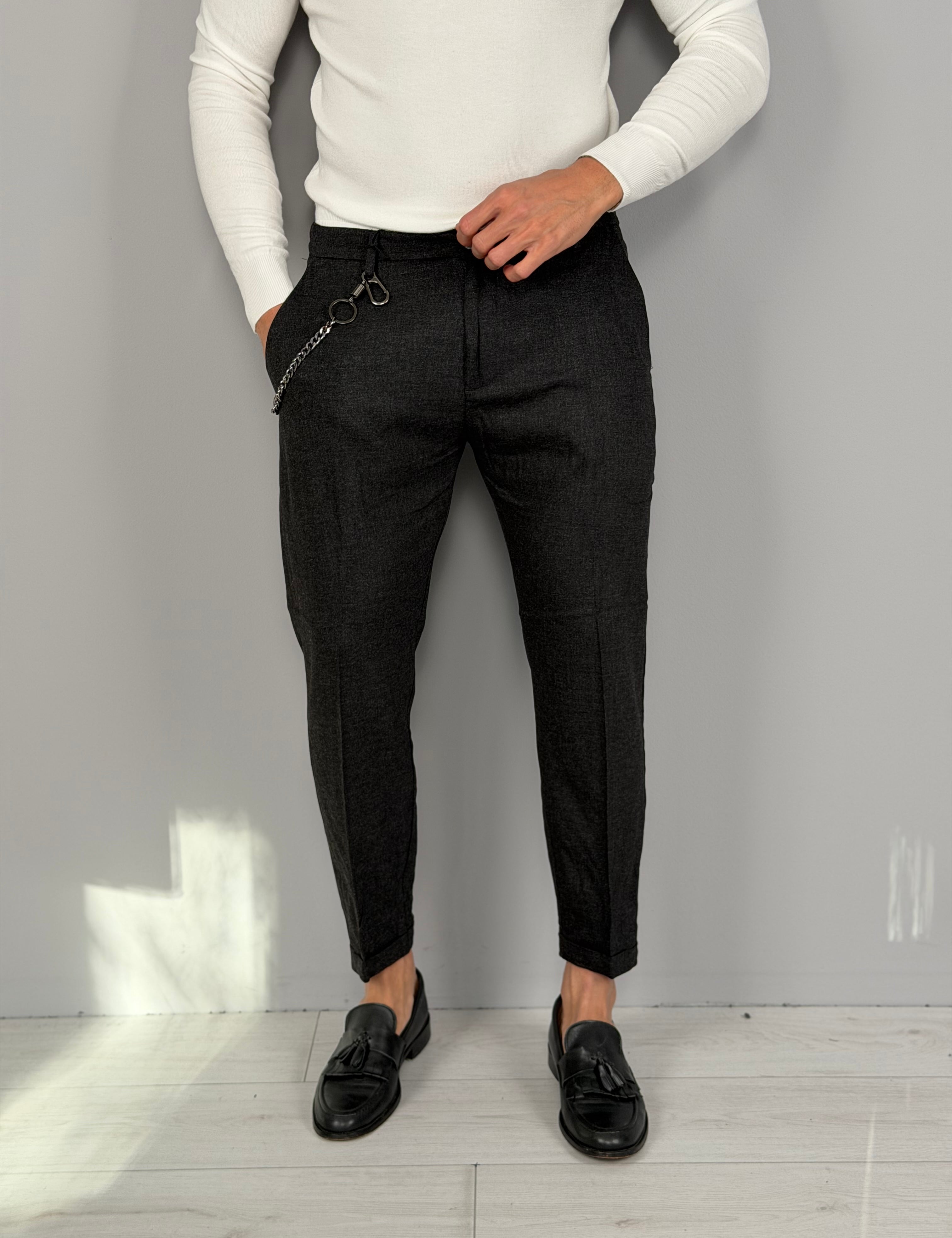 PANTALONE MODENA CLASSIC - TASCHE DIETRO