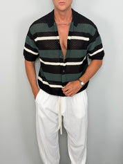 CARDIGAN POLO CAPOVERDE COTONE