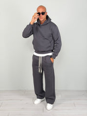 BOXY FIT SWEATSHIRT TRACKSUIT