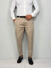 Pantalón modelo capri con vuelta invernal