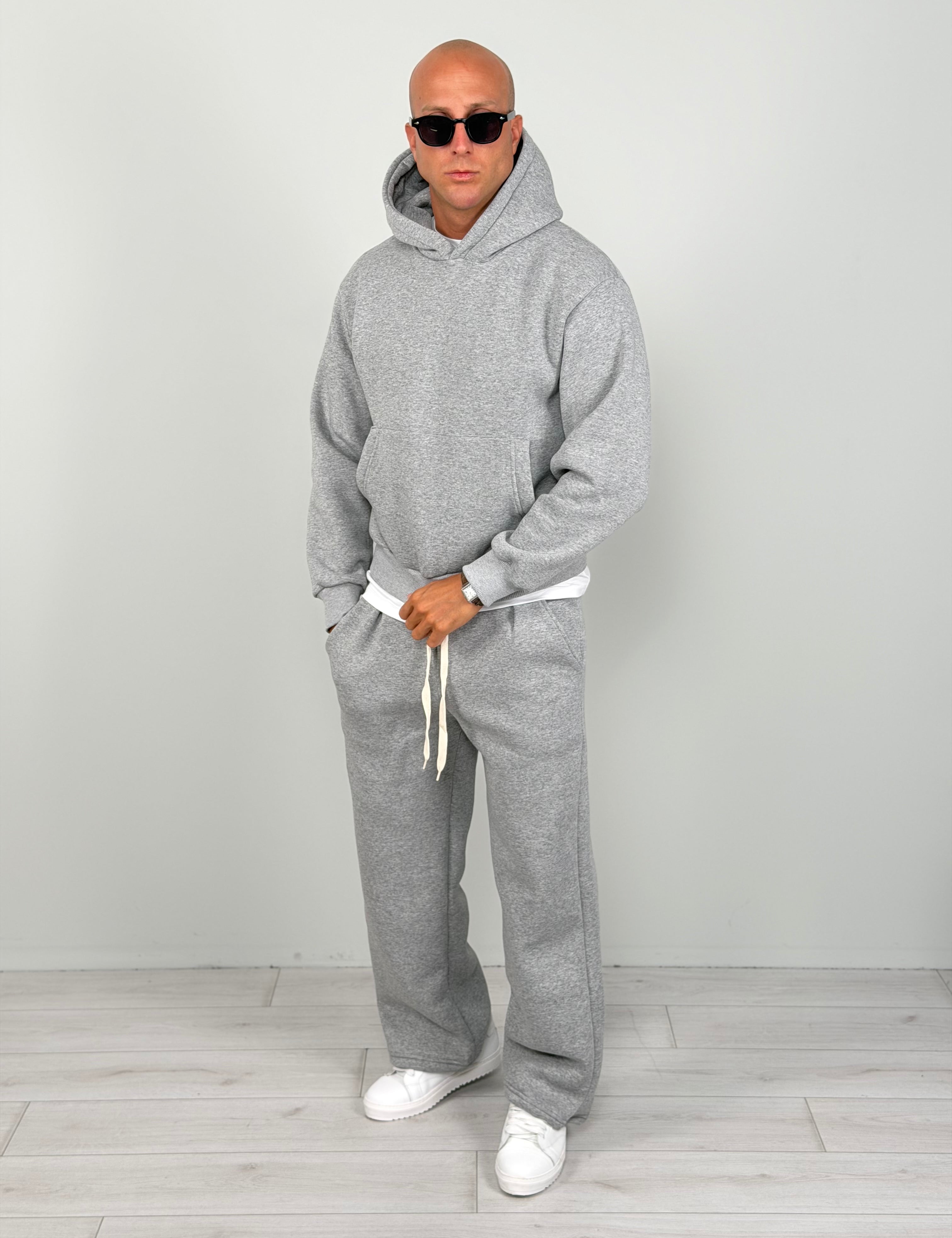 BOXY FIT SWEATSHIRT TRACKSUIT