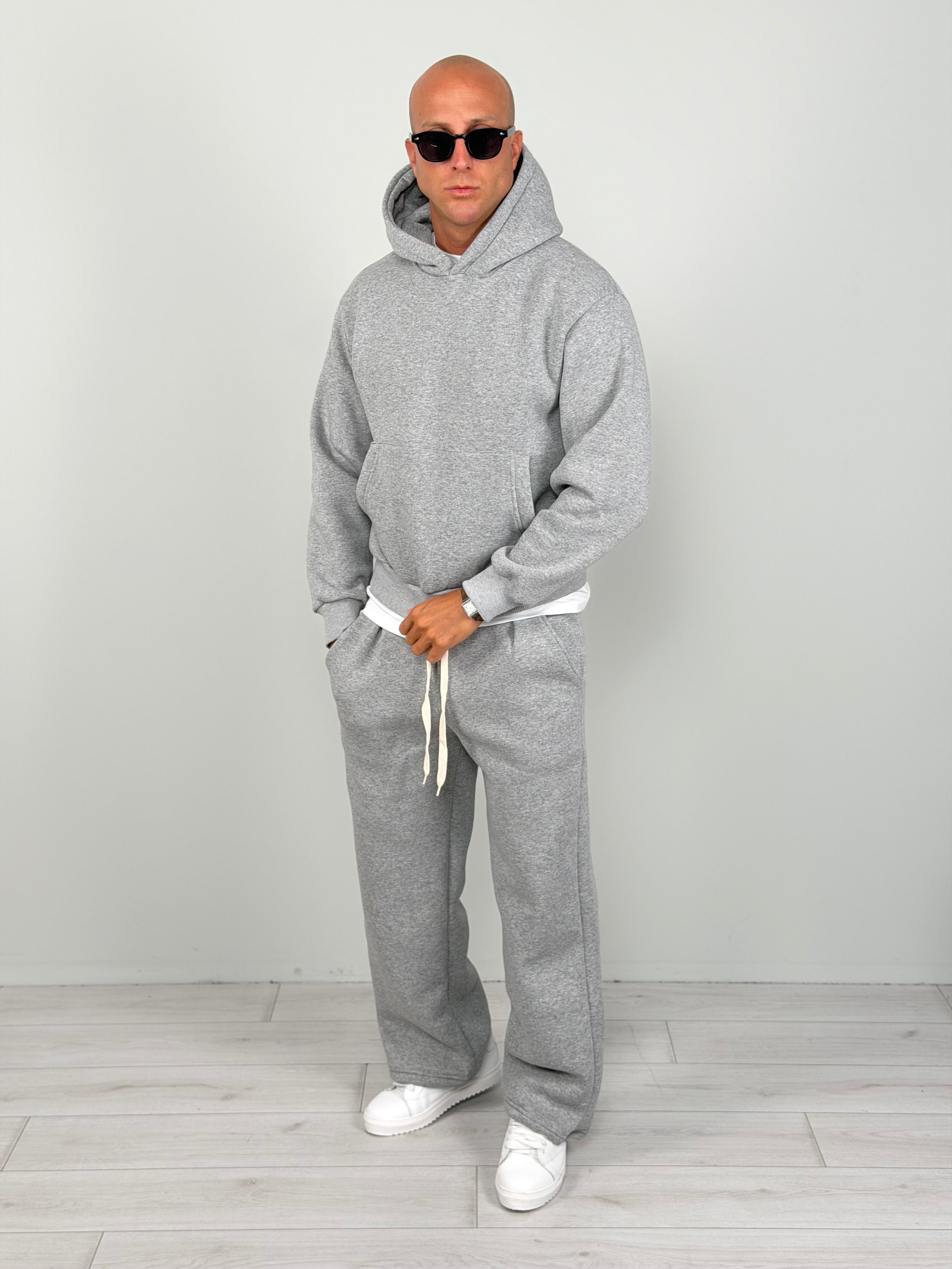 BOXY FIT SWEATSHIRT TRACKSUIT