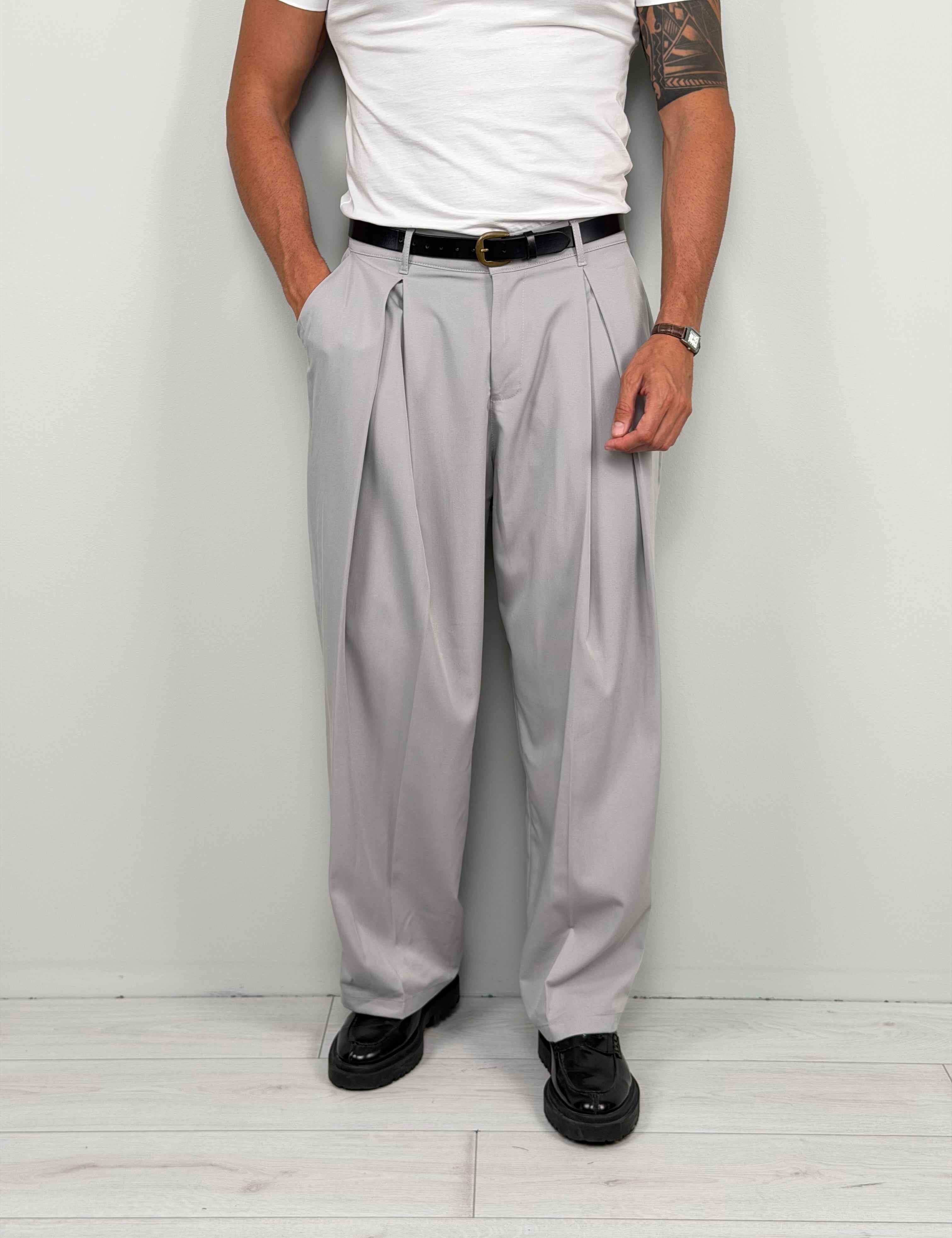 PANTALONE BELGRAVIA FONDO AMPIO