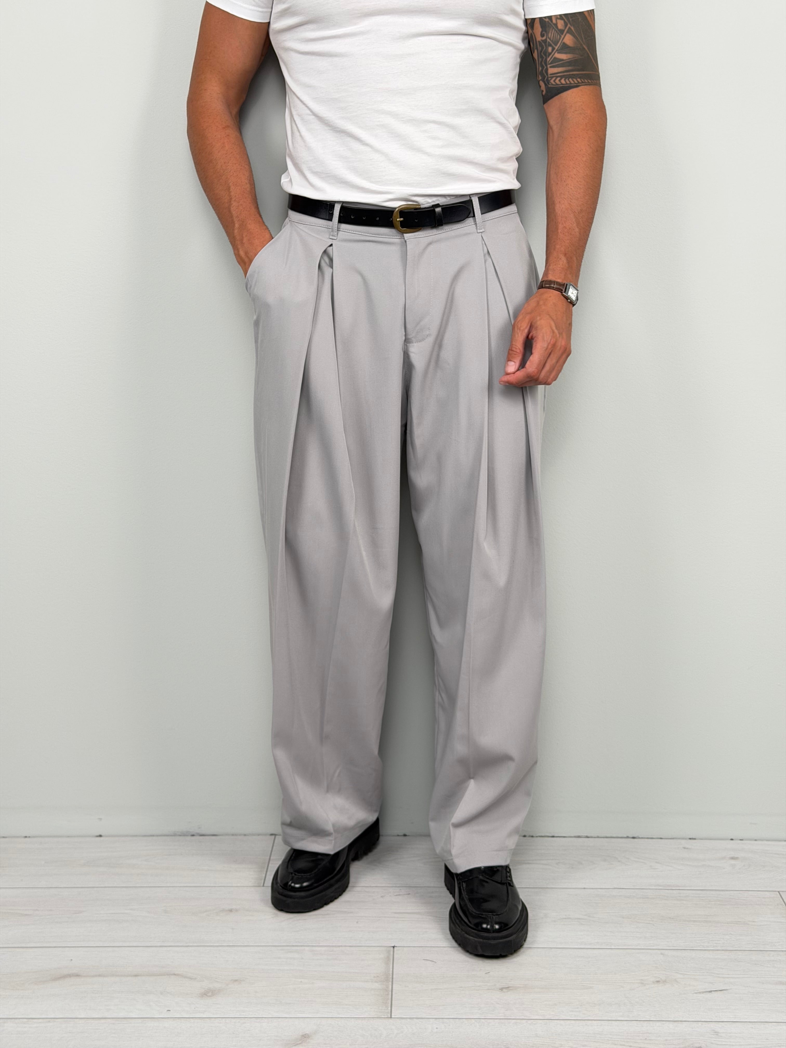 PANTALONE BELGRAVIA FONDO AMPIO
