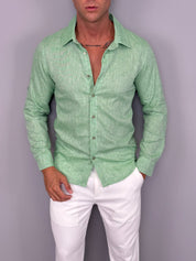 CAMICIA LINO V3 FIAMMATO