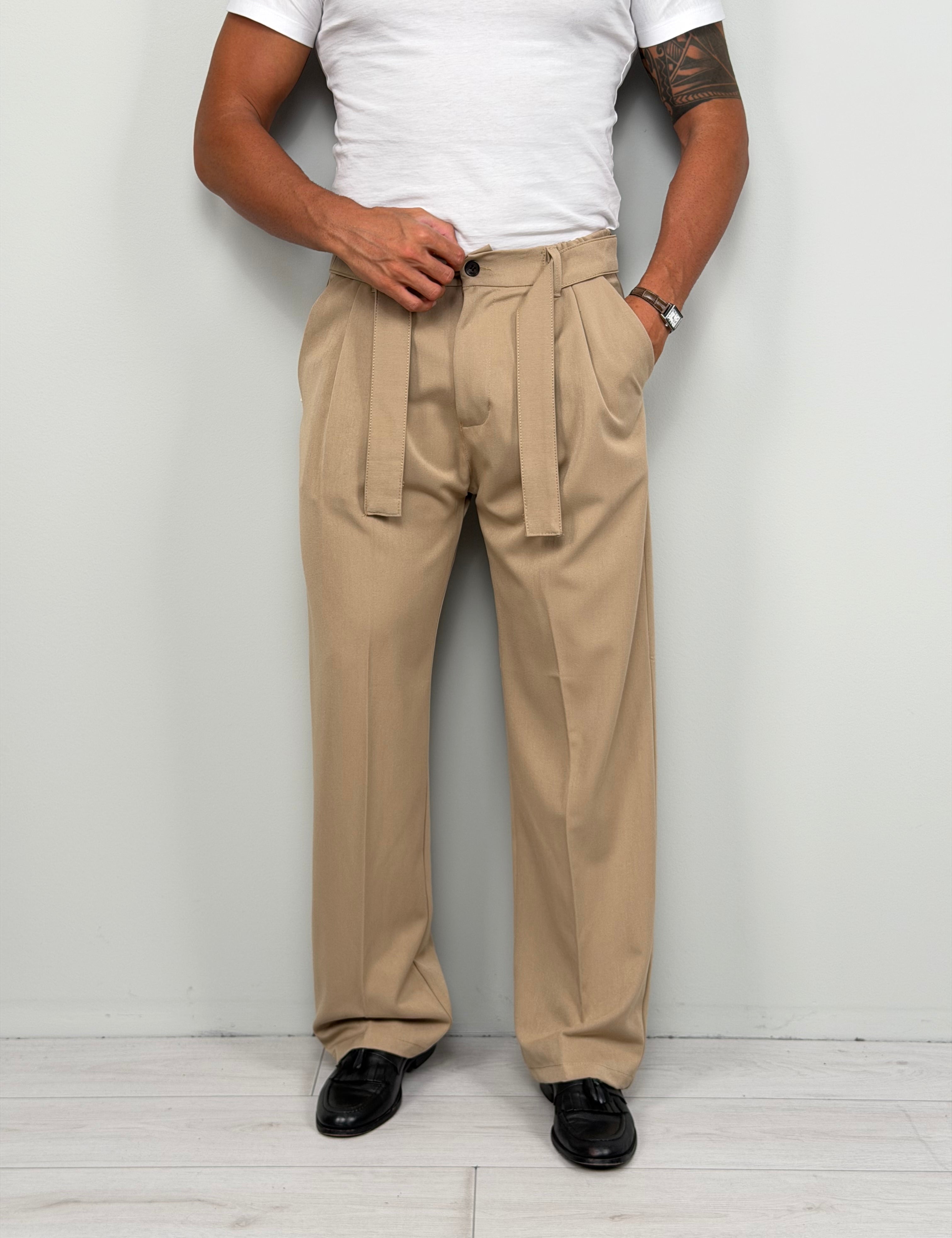 PANTALONE ELEGANT AMPIO - TASCA DIETRO