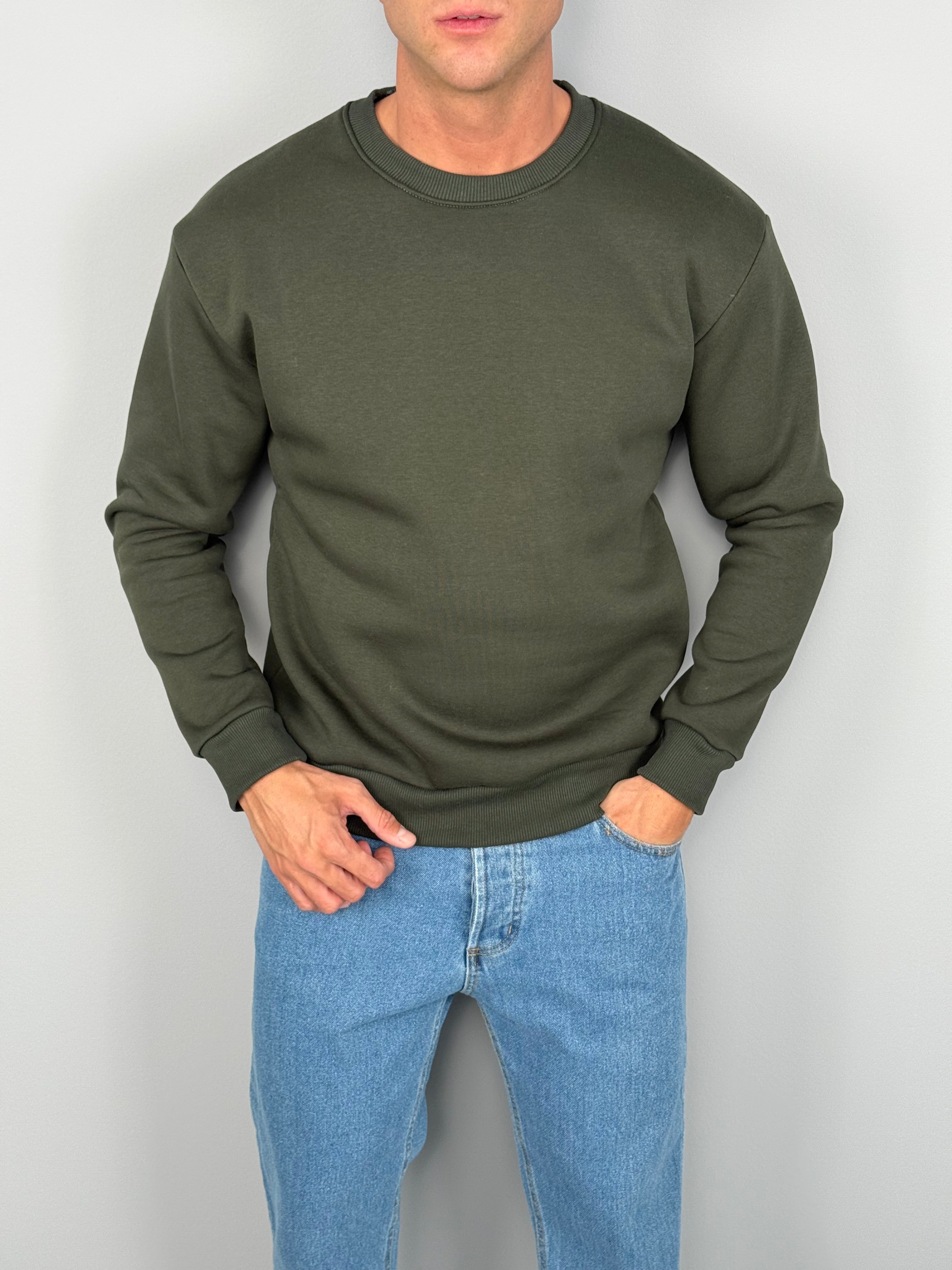 FELPA GIROCOLLO FELPATA