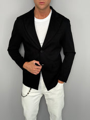 ELEGANT JACKET - Size L Black