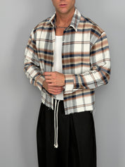 CHEMISE EN COTON À PATCHS 