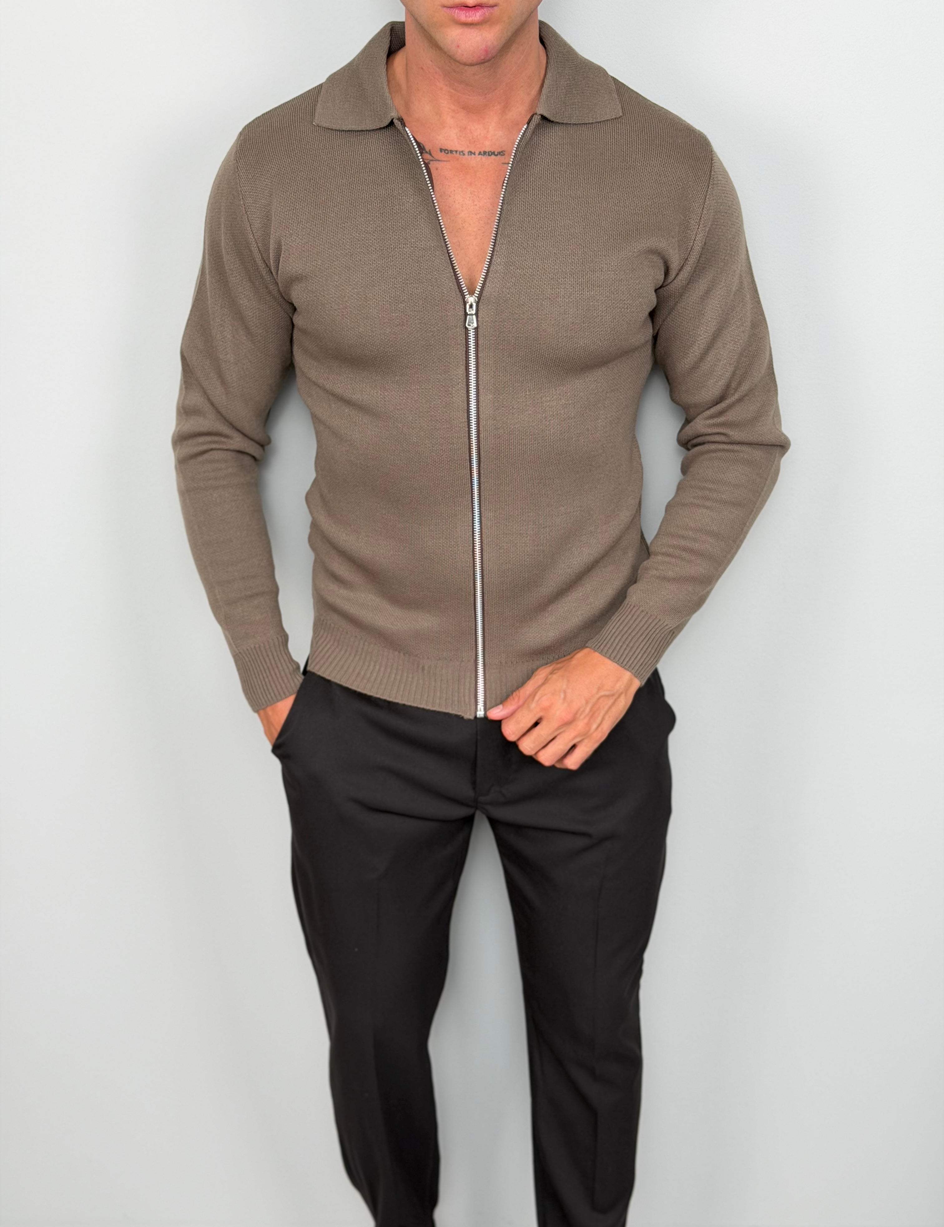 CARDIGAN ZIP LIPARI