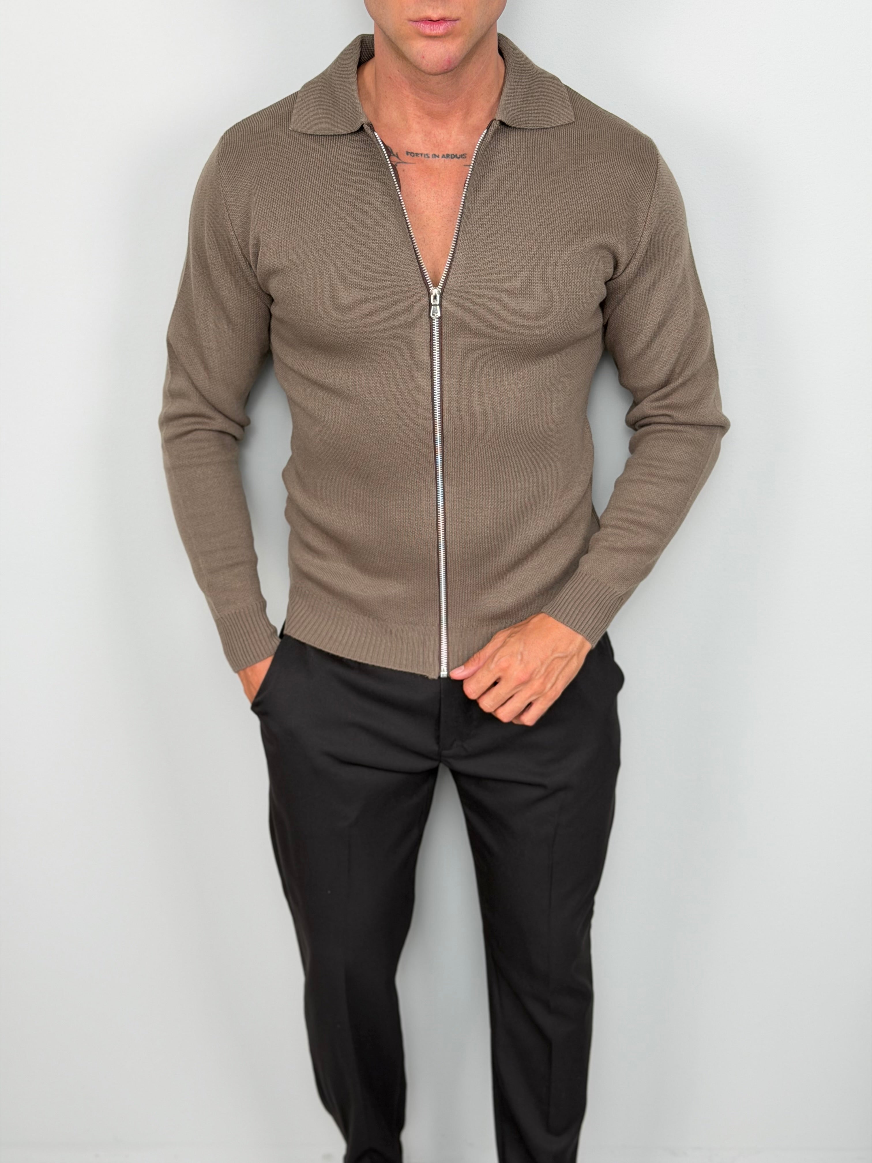CARDIGAN ZIP LIPARI