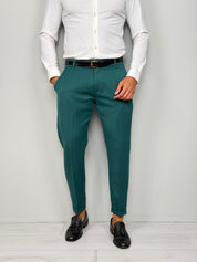 Pantalón modelo capri con vuelta invernal