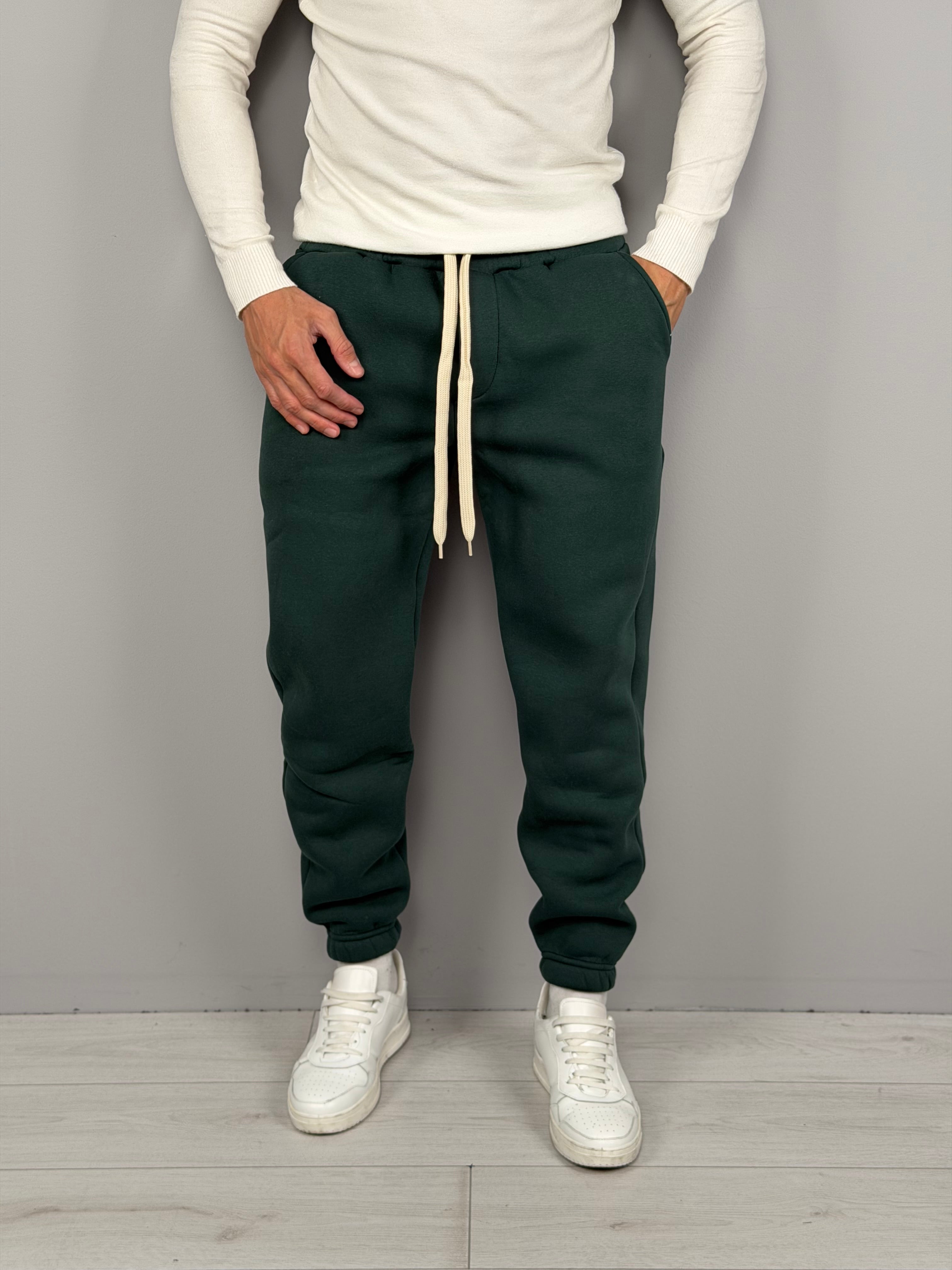 PANTALONS DE SURVÊTEMENT CLASSIQUES EN POLAIRE