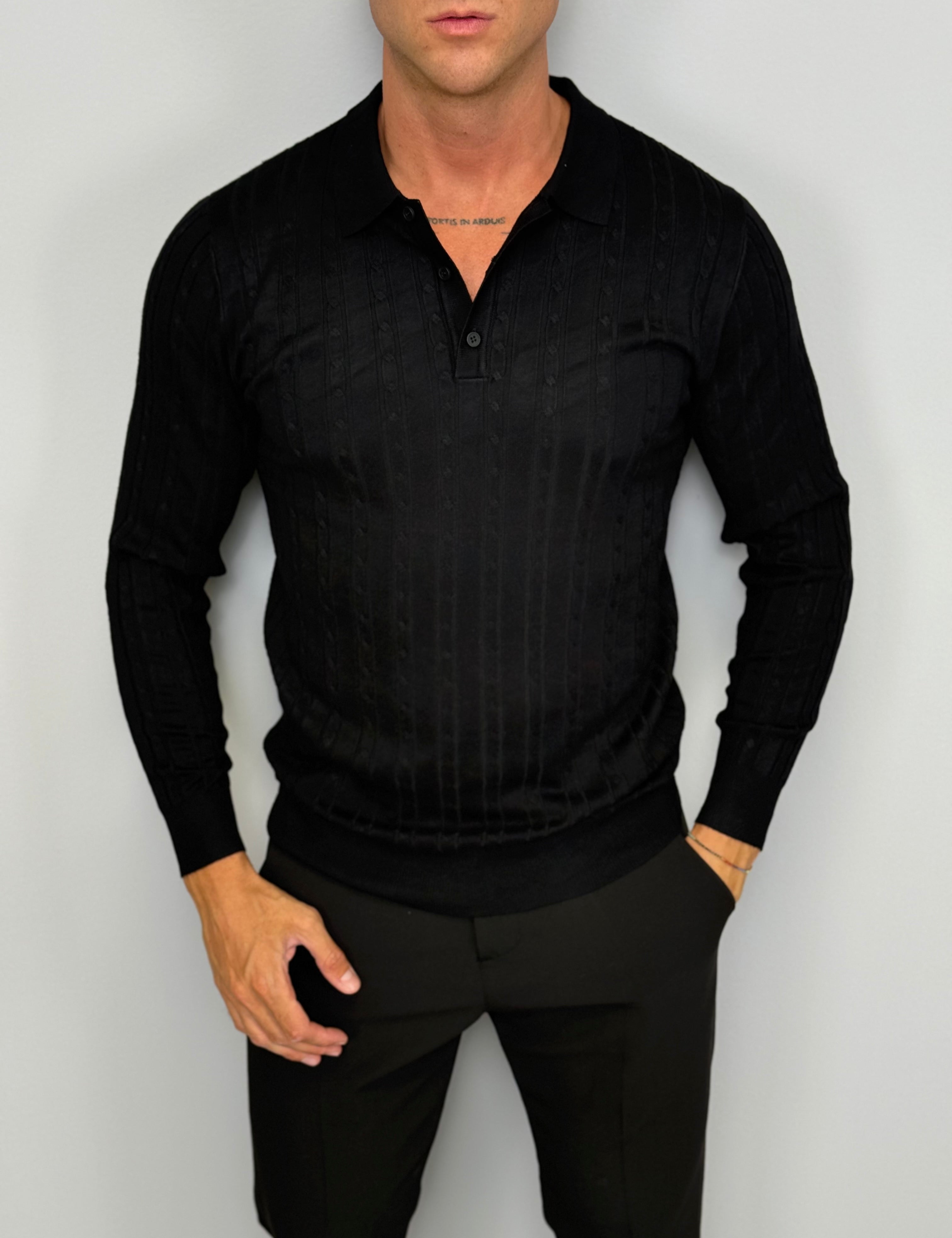 POLO MAGLINA TRAMA GOLF