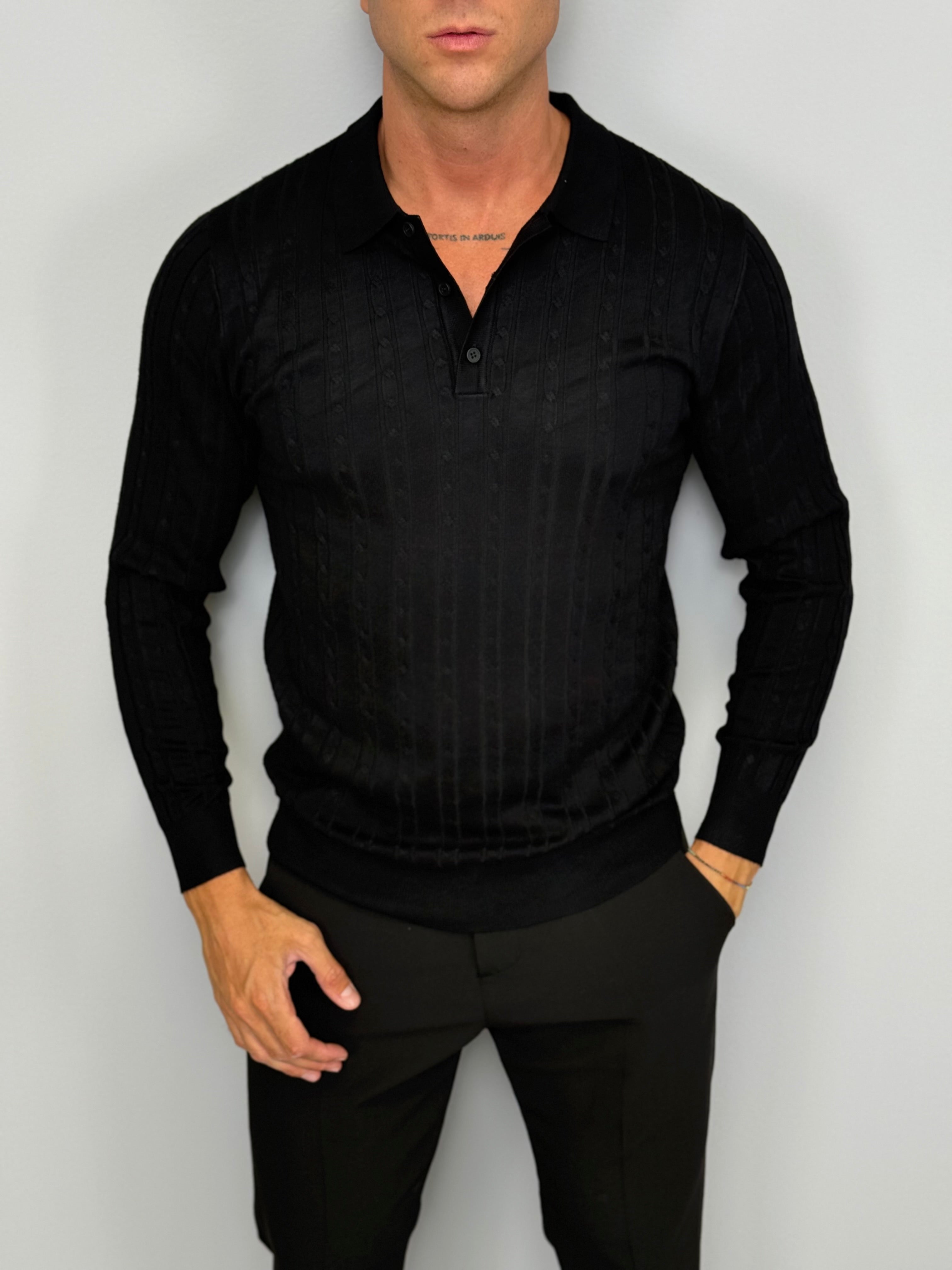 POLO MAGLINA TRAMA GOLF